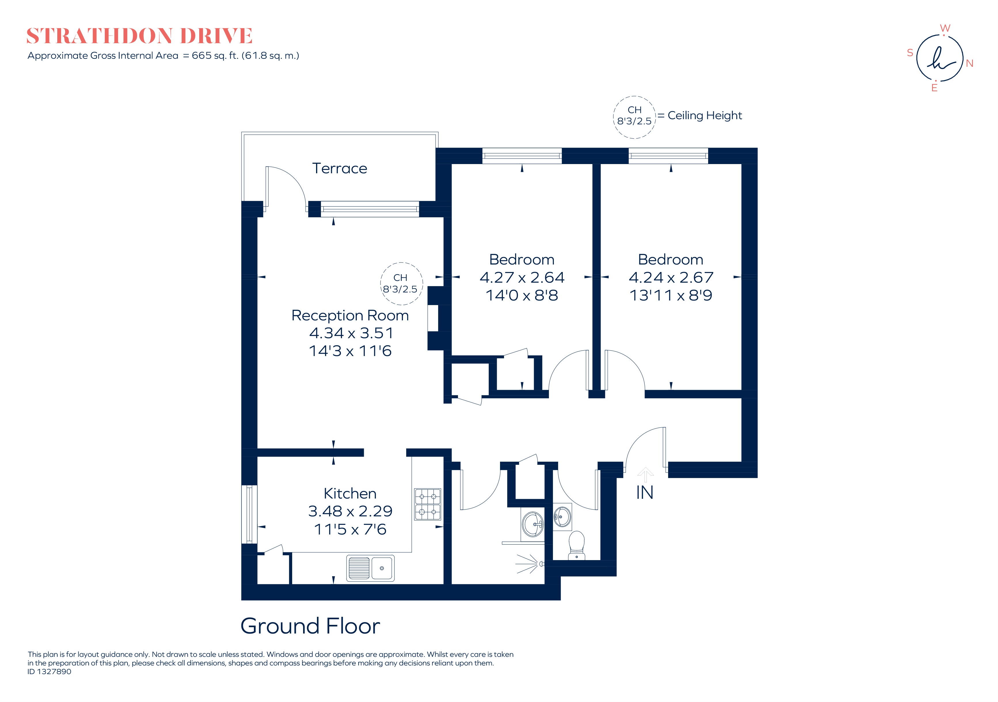 20, Strathdon Drive, London floorplan