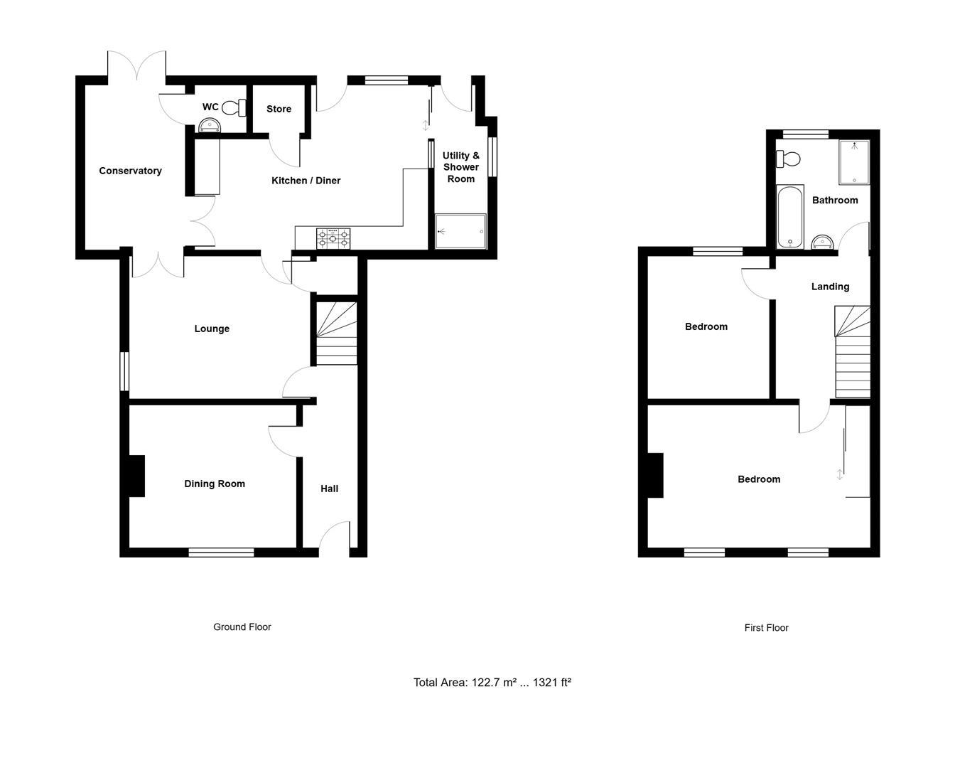 15, New Street, Northampton floorplan
