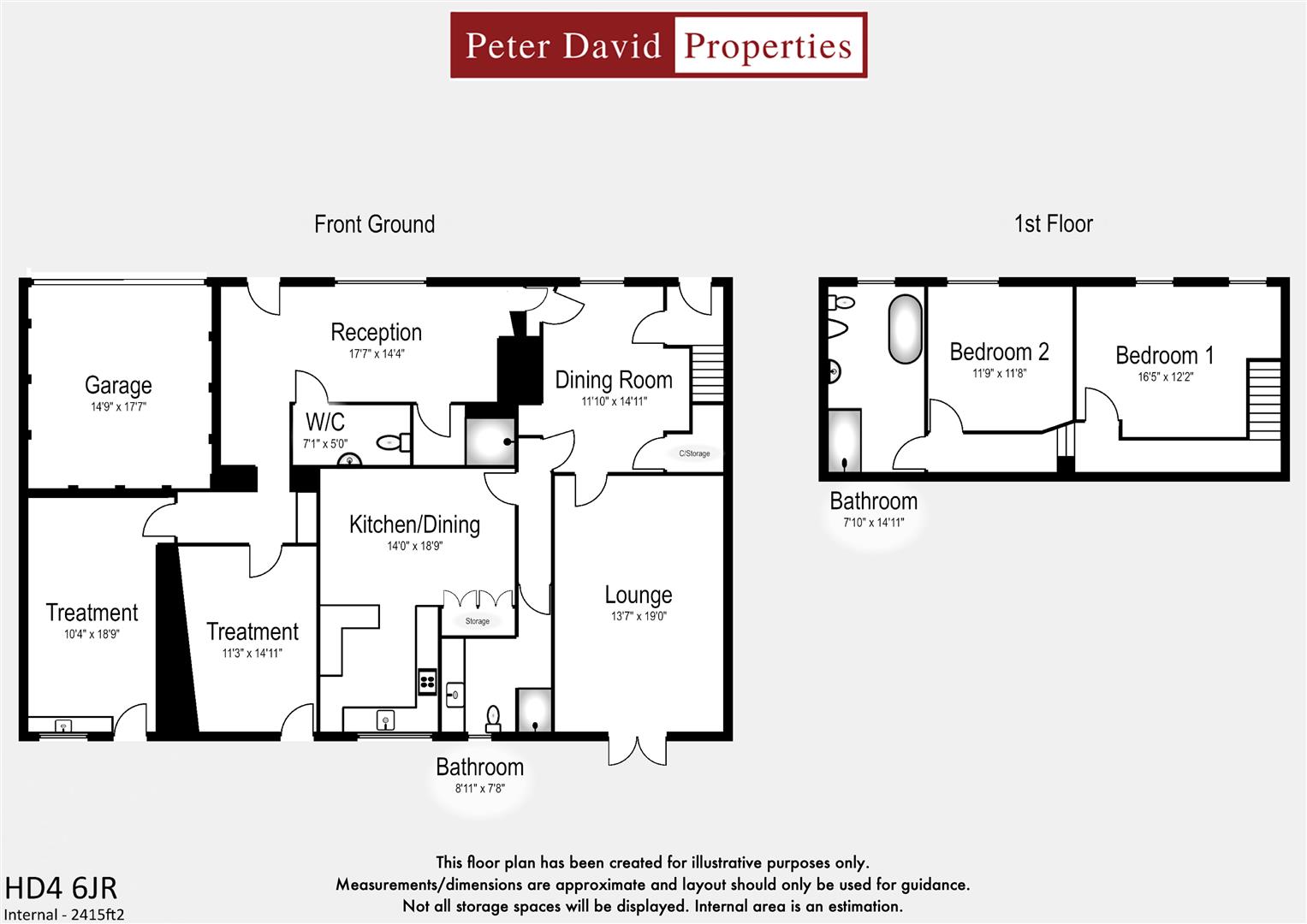 31 - 33, Towngate, Huddersfield floorplan
