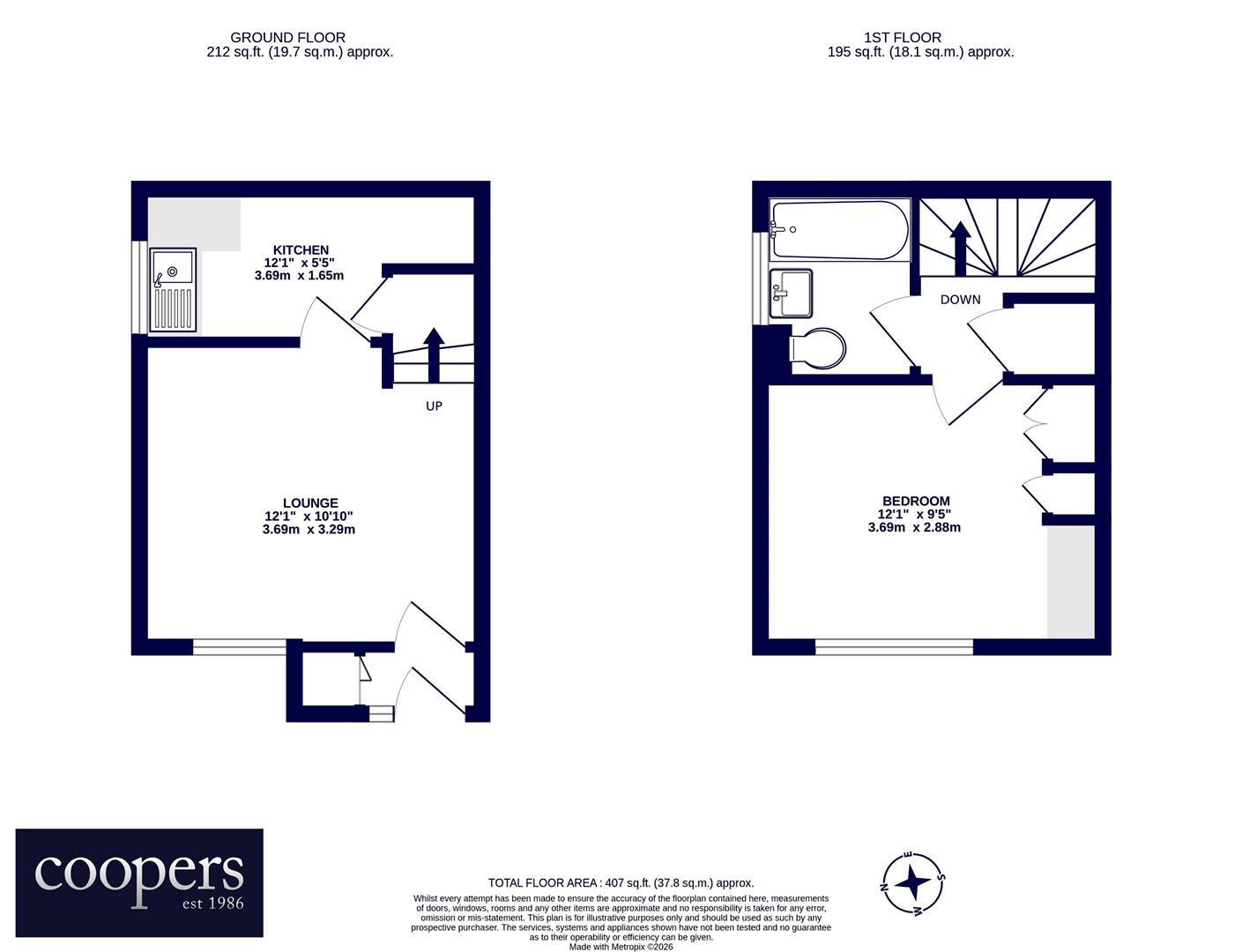 91, Ryeland Close, West Drayton floorplan