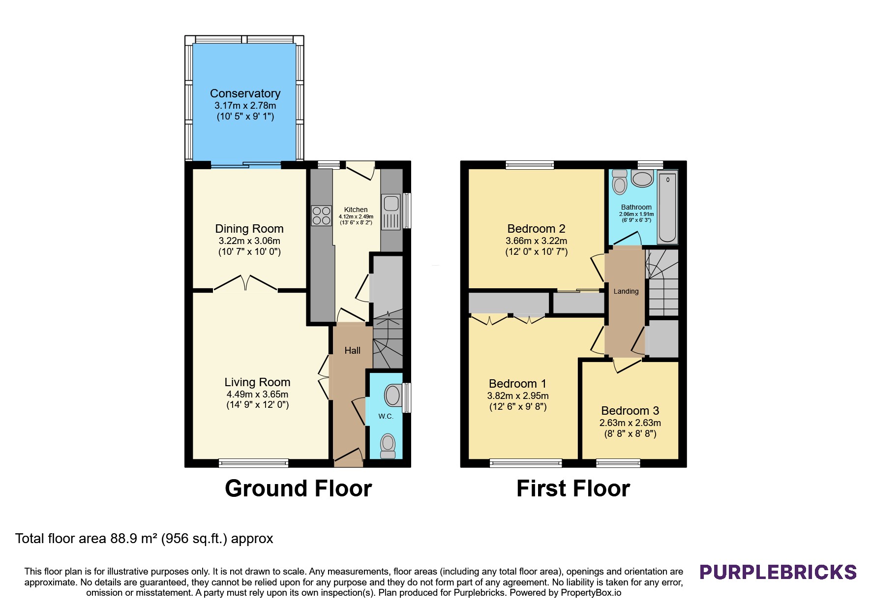 9, Eastbank Rise, Glasgow floorplan