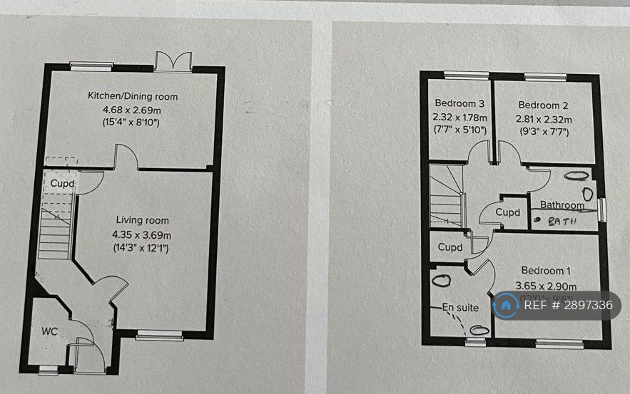 Tithebarn, Exeter floorplan