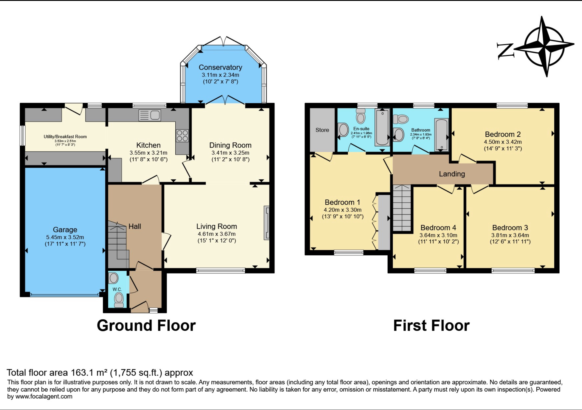 27, The Brackens, Buckley floorplan