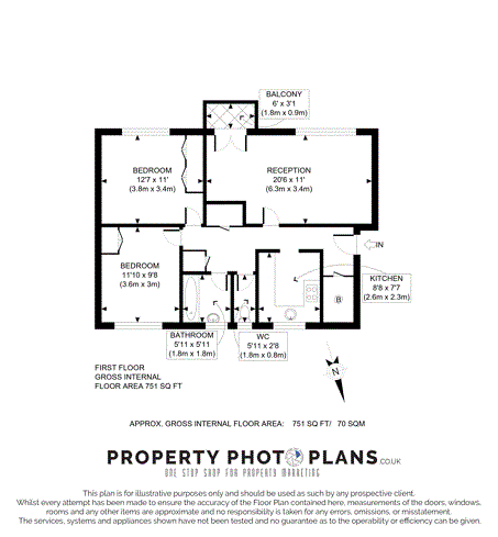23, Temple Fields, Hertford floorplan