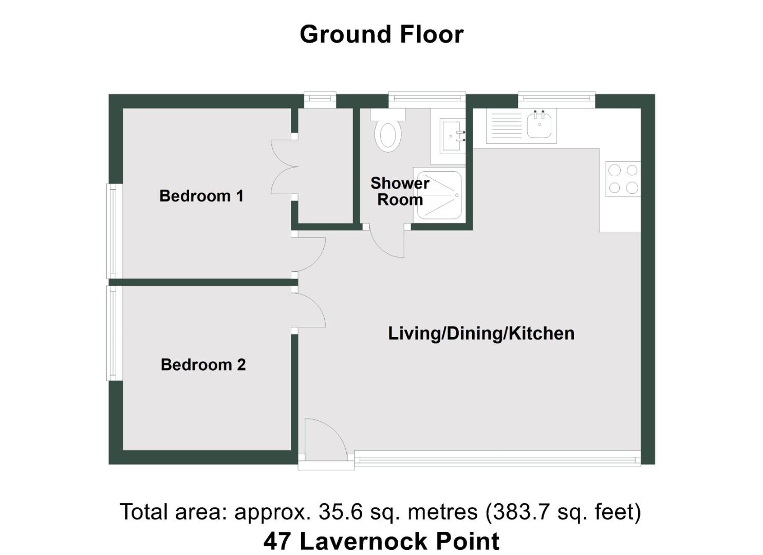 47 Lavernock Point, Fort Road, Lavernock floorplan