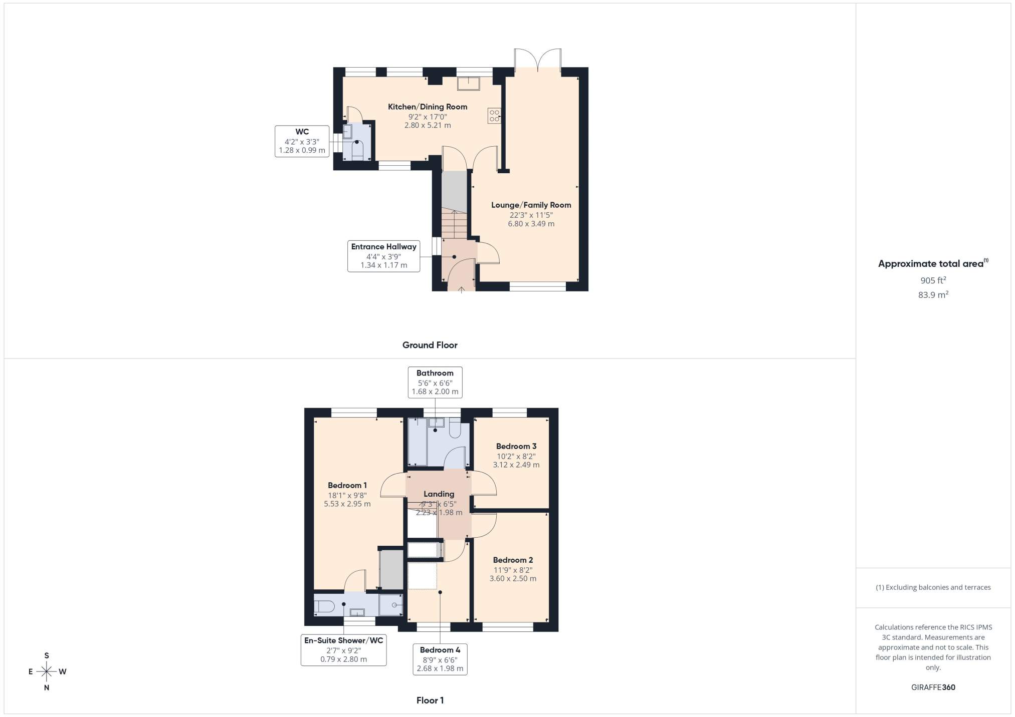 48, Garrick Drive, Cardiff floorplan