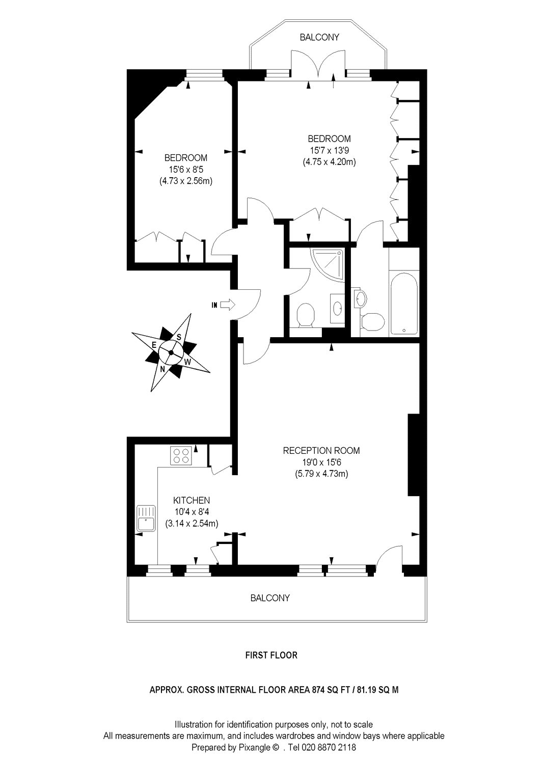 2 Bedrooms Flat to rent in Sutherland Avenue, Maida Vale, London W9