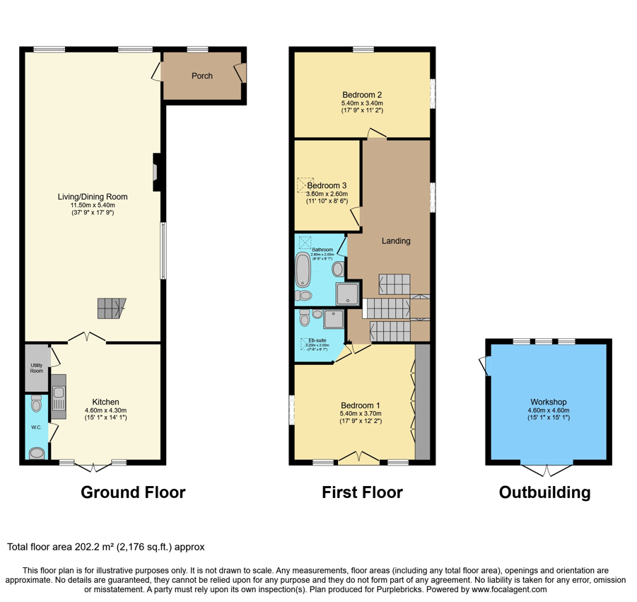 The Old School, Madley, Hereford floorplan