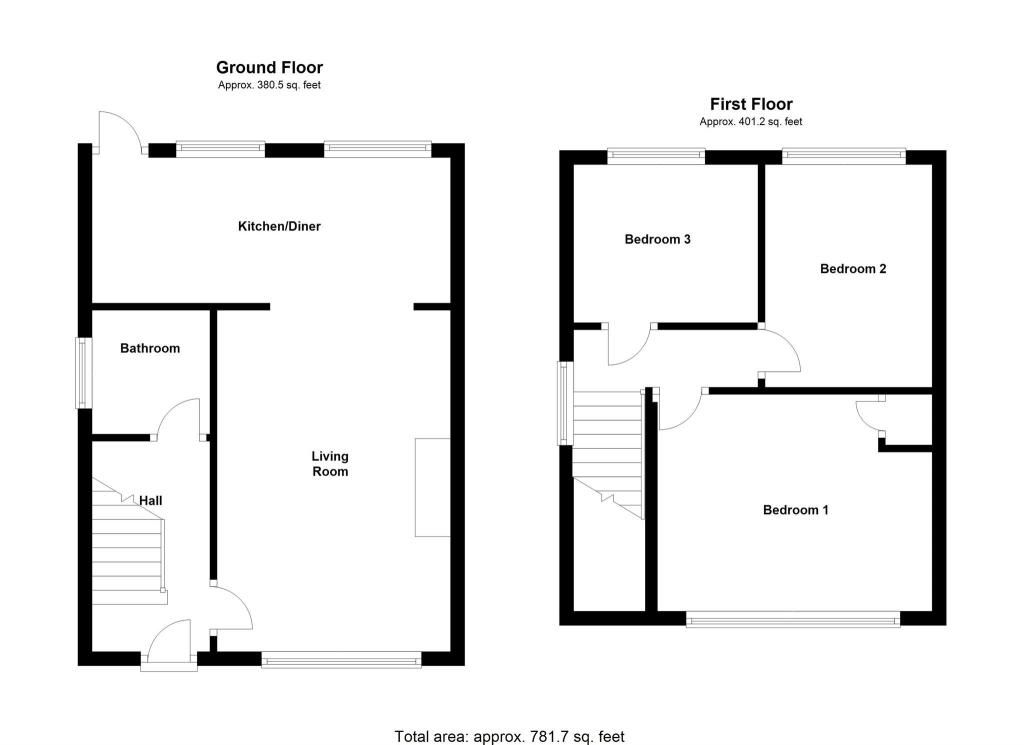 26 Park Place, Bridgend floorplan