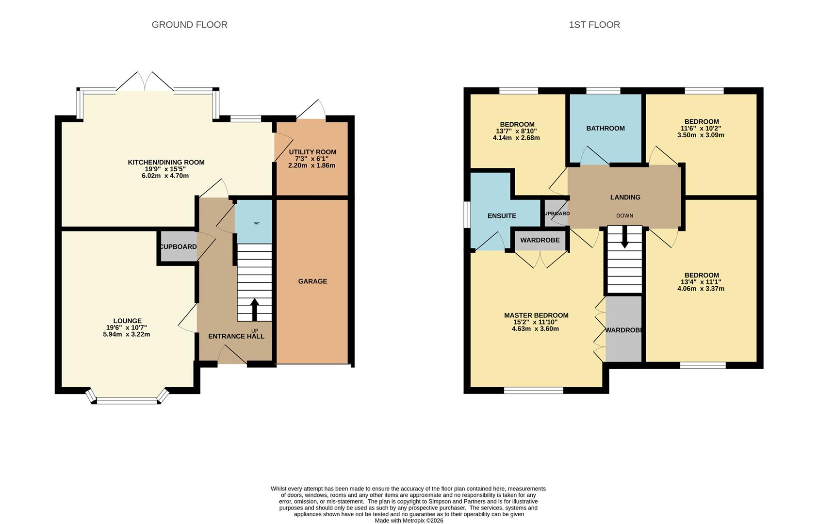 27, Irons Road, Northampton floorplan