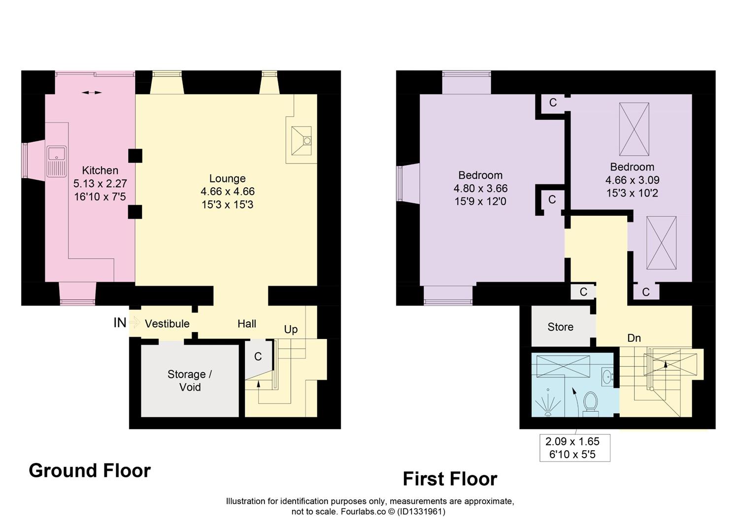 Mill Cottage, Auldallan, Auldallan, Kirriemuir floorplan