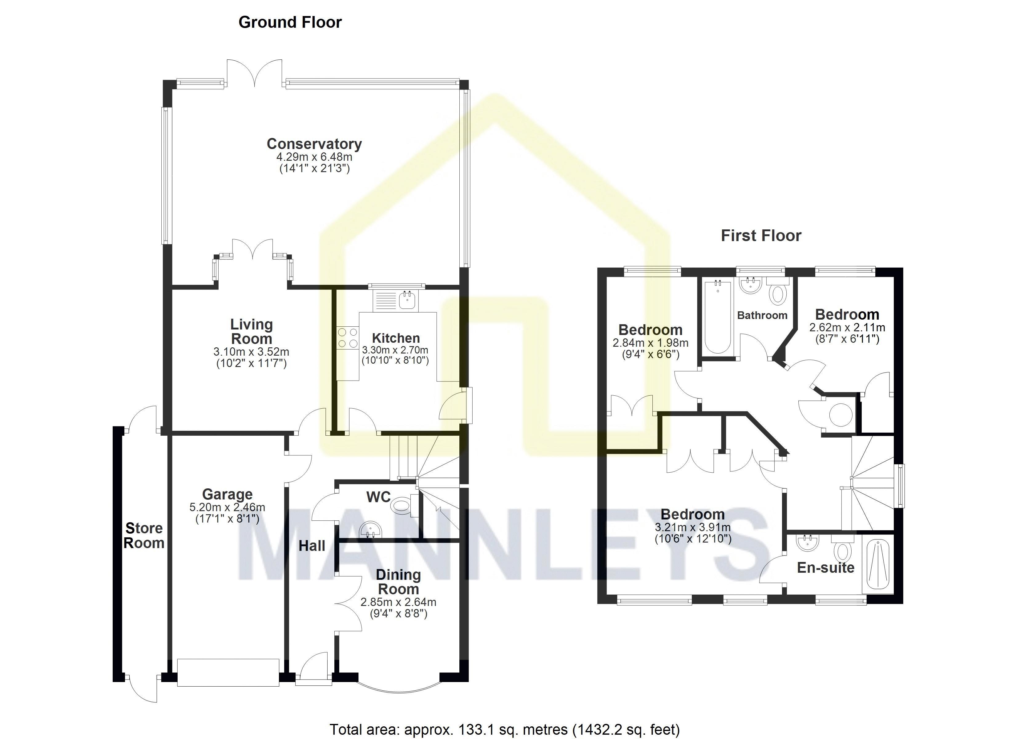 3 Bedrooms Detached house for sale in Warwick Way, Leegomery, Telford TF1