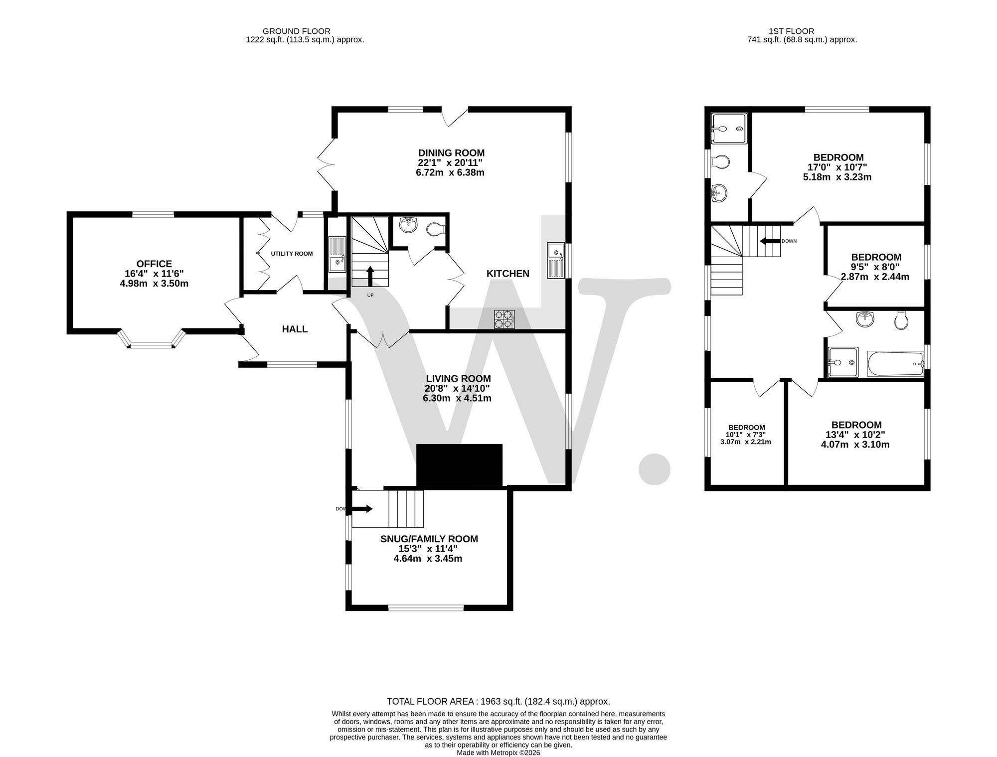 Lime Tree House Old Turnpike Road, Norwich floorplan