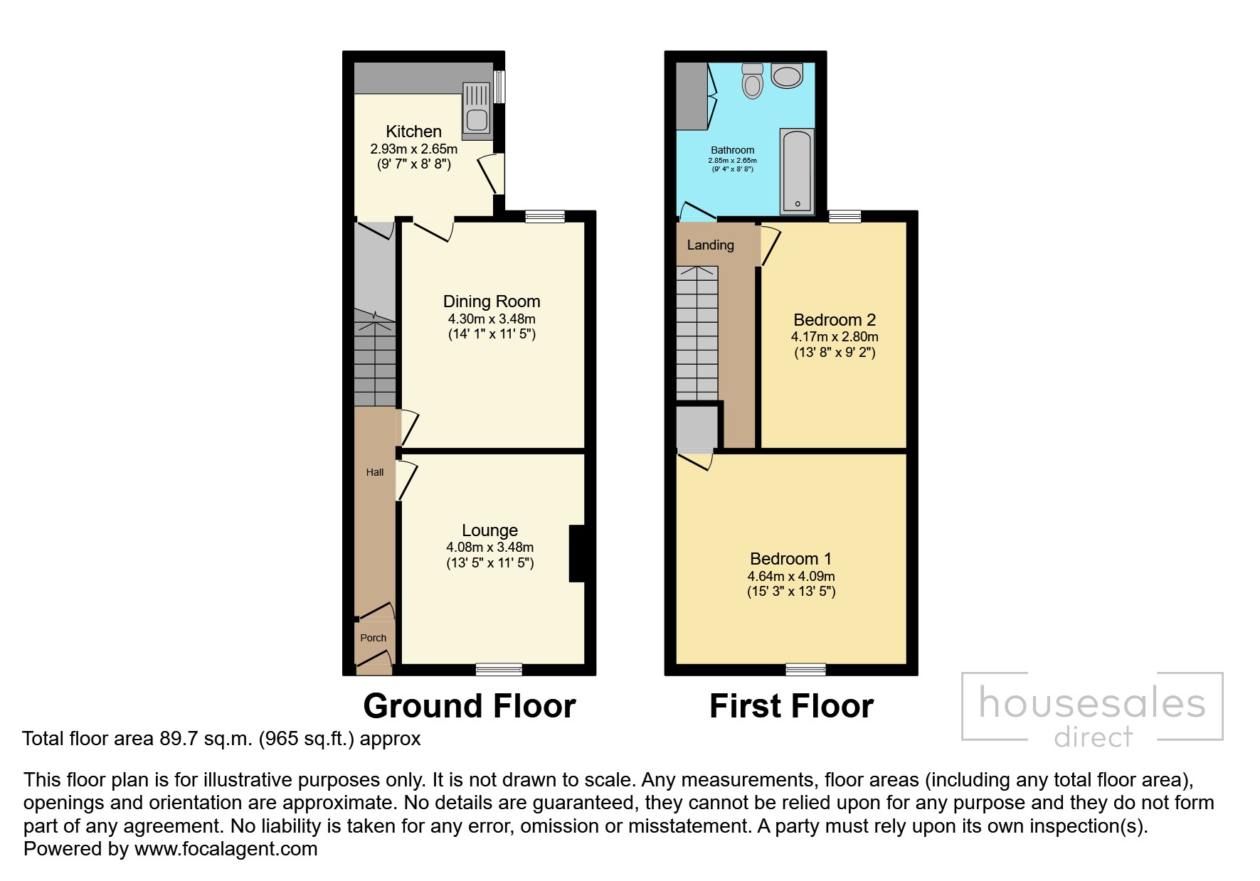 332, Moss Bay Road, Workington floorplan