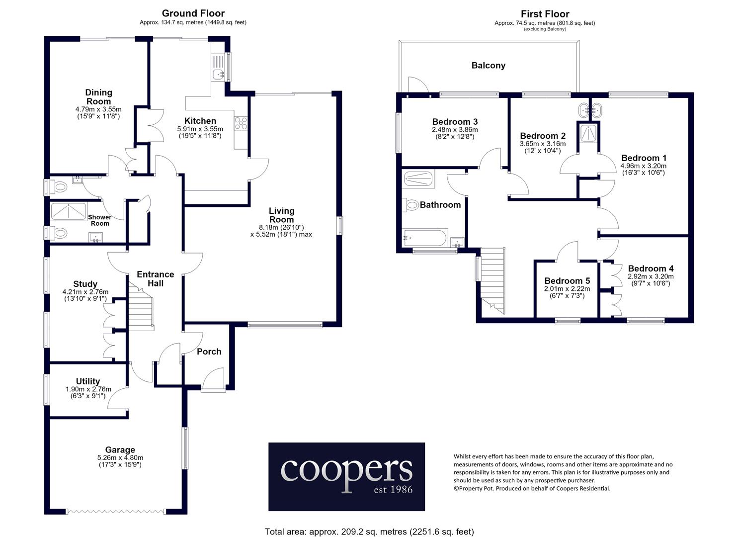 24, Oakhill Avenue, Pinner floorplan