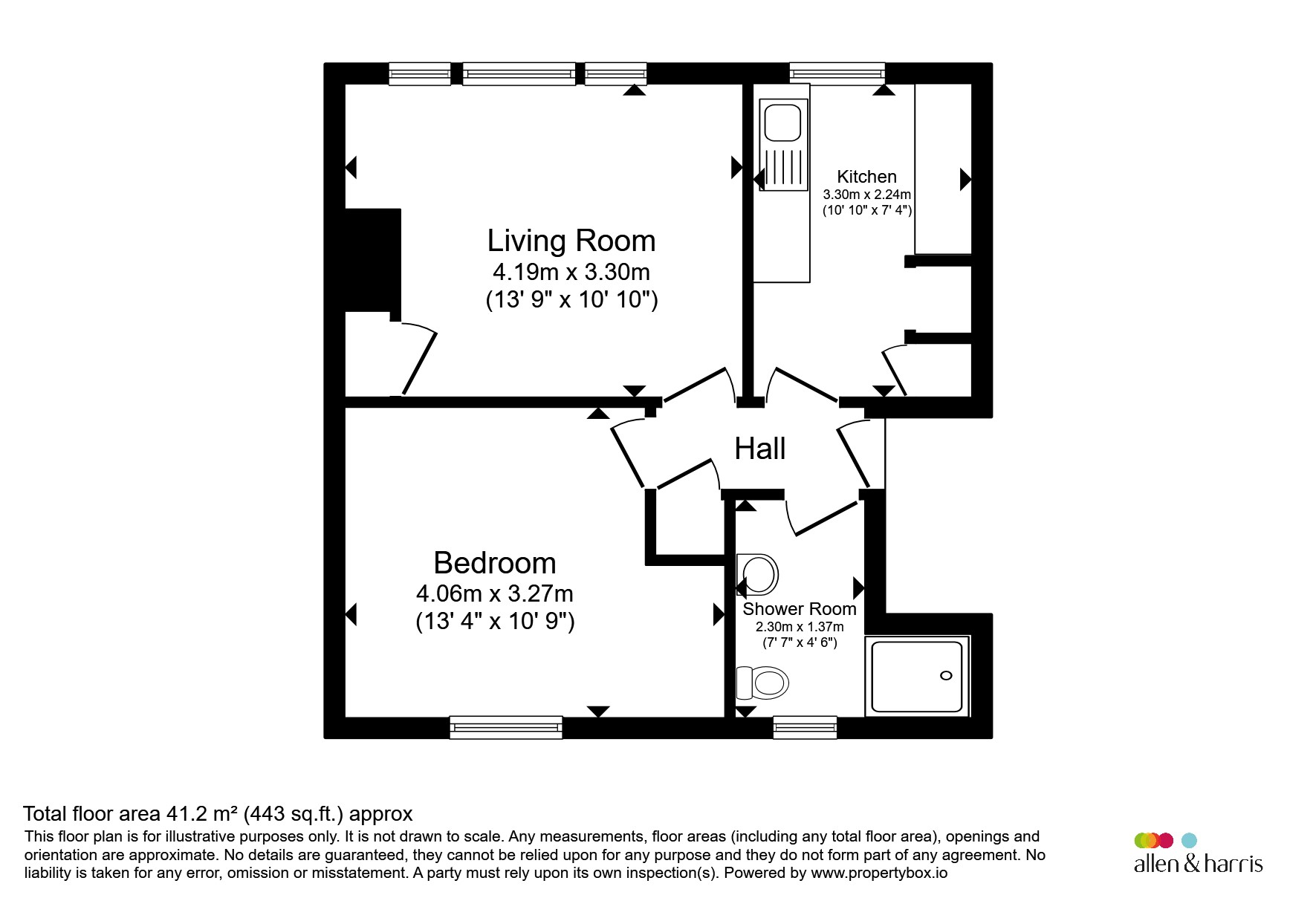 169b, Pen Park Road, Bristol floorplan