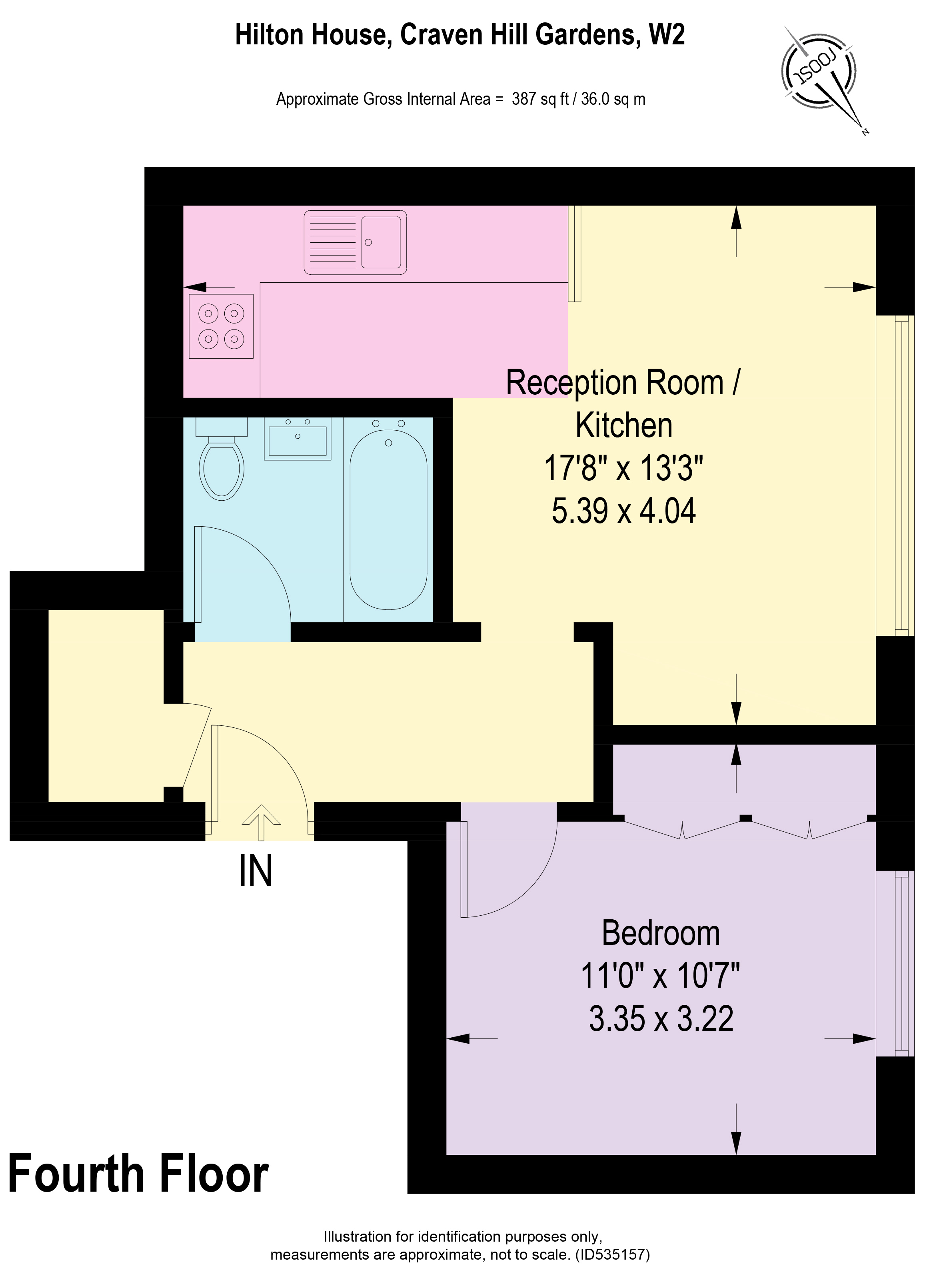 1 Bedrooms Flat to rent in Craven Hill Gardens, London W2