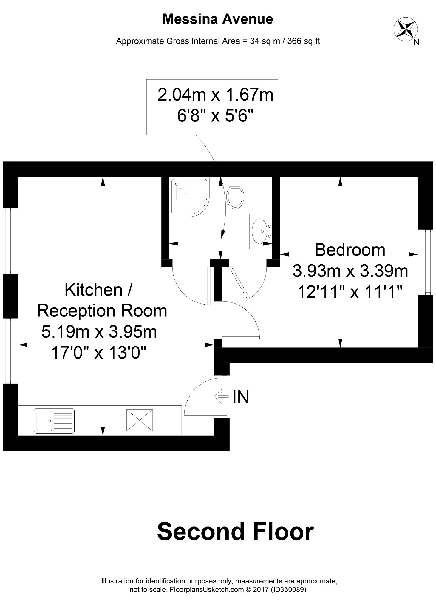 1 Bedrooms Flat to rent in Messina Avenue, West Hampstead, London NW6