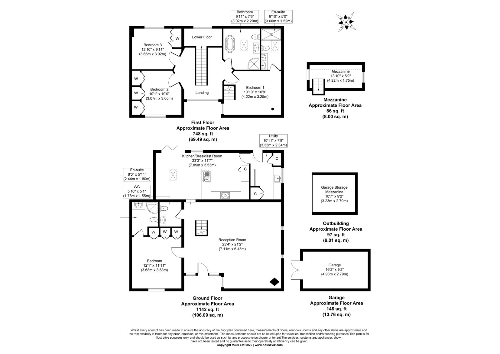 Summer Barn, 14A, Valley Lane, Norfolk floorplan