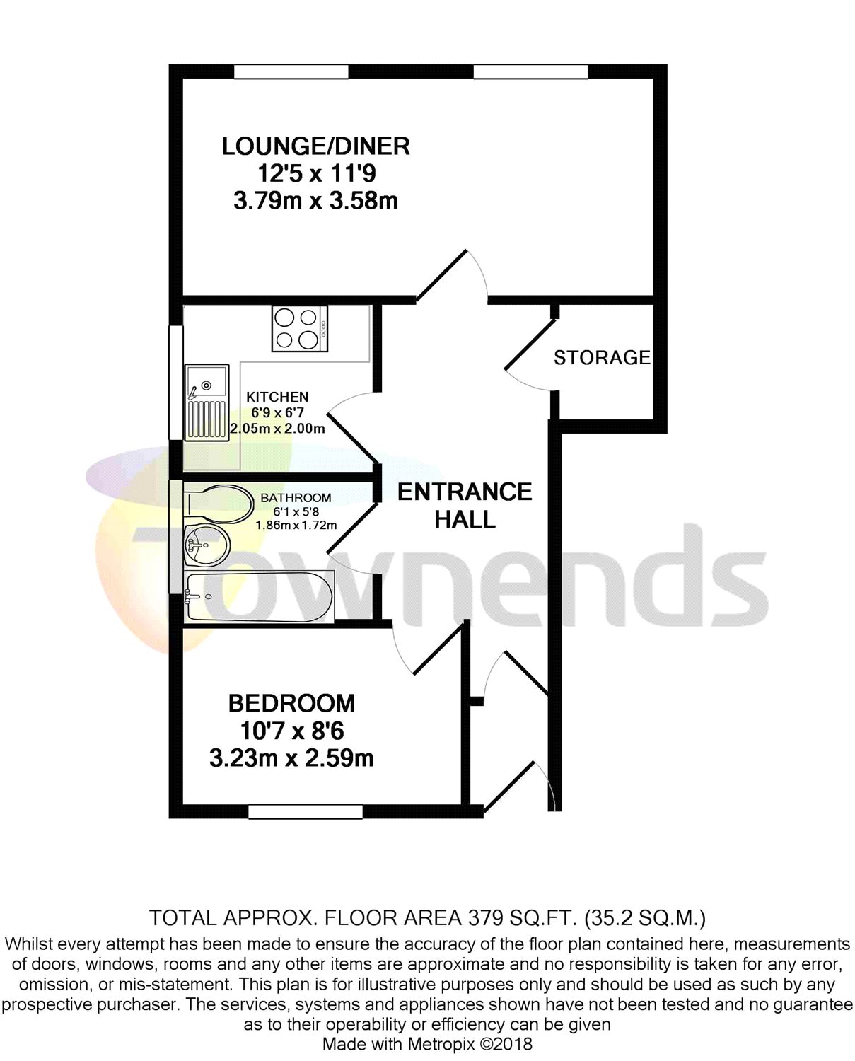 1 Bedrooms Flat to rent in Josephs Road, Guildford, Surrey GU1