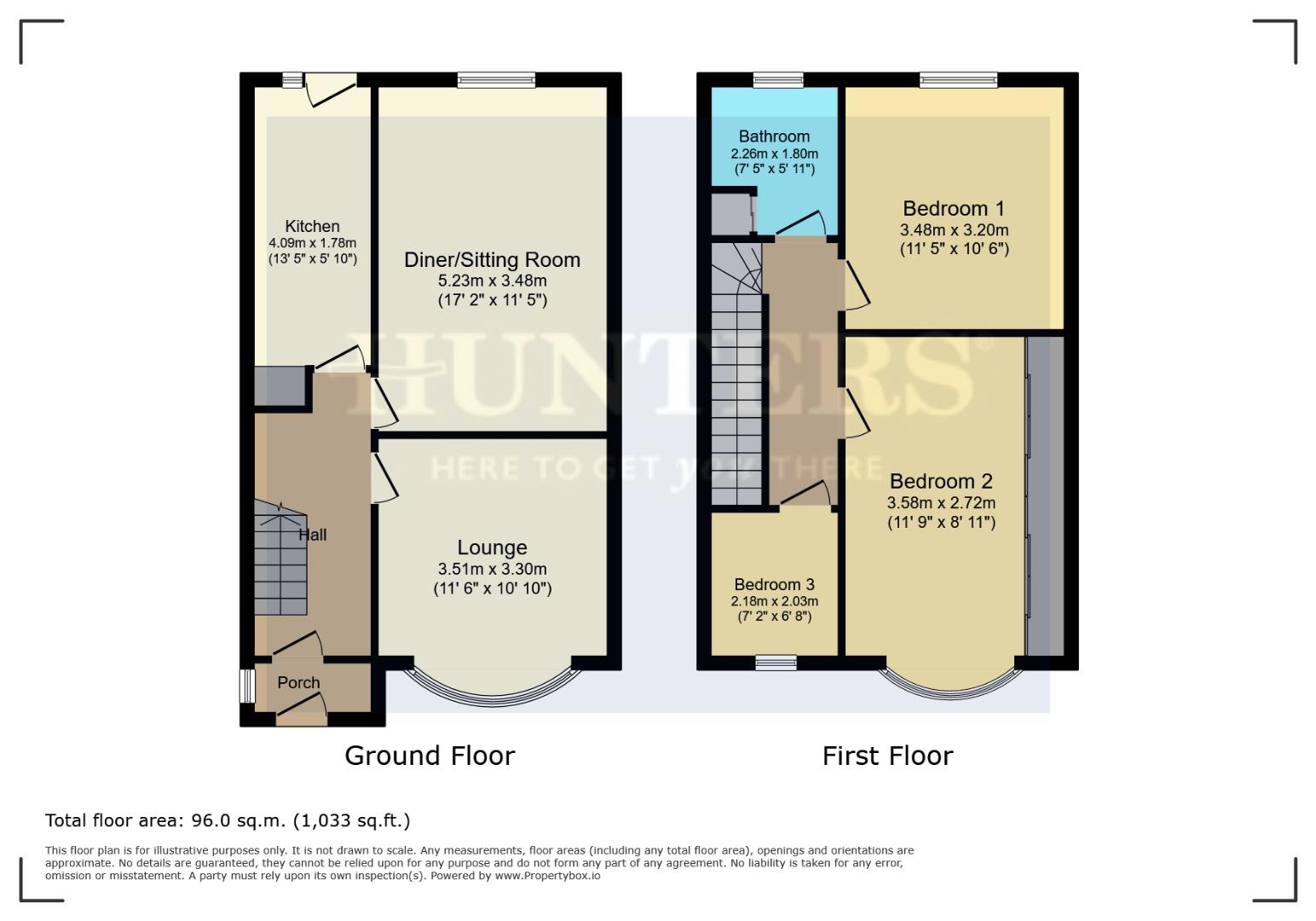 67, Claremont Road, Dudley floorplan