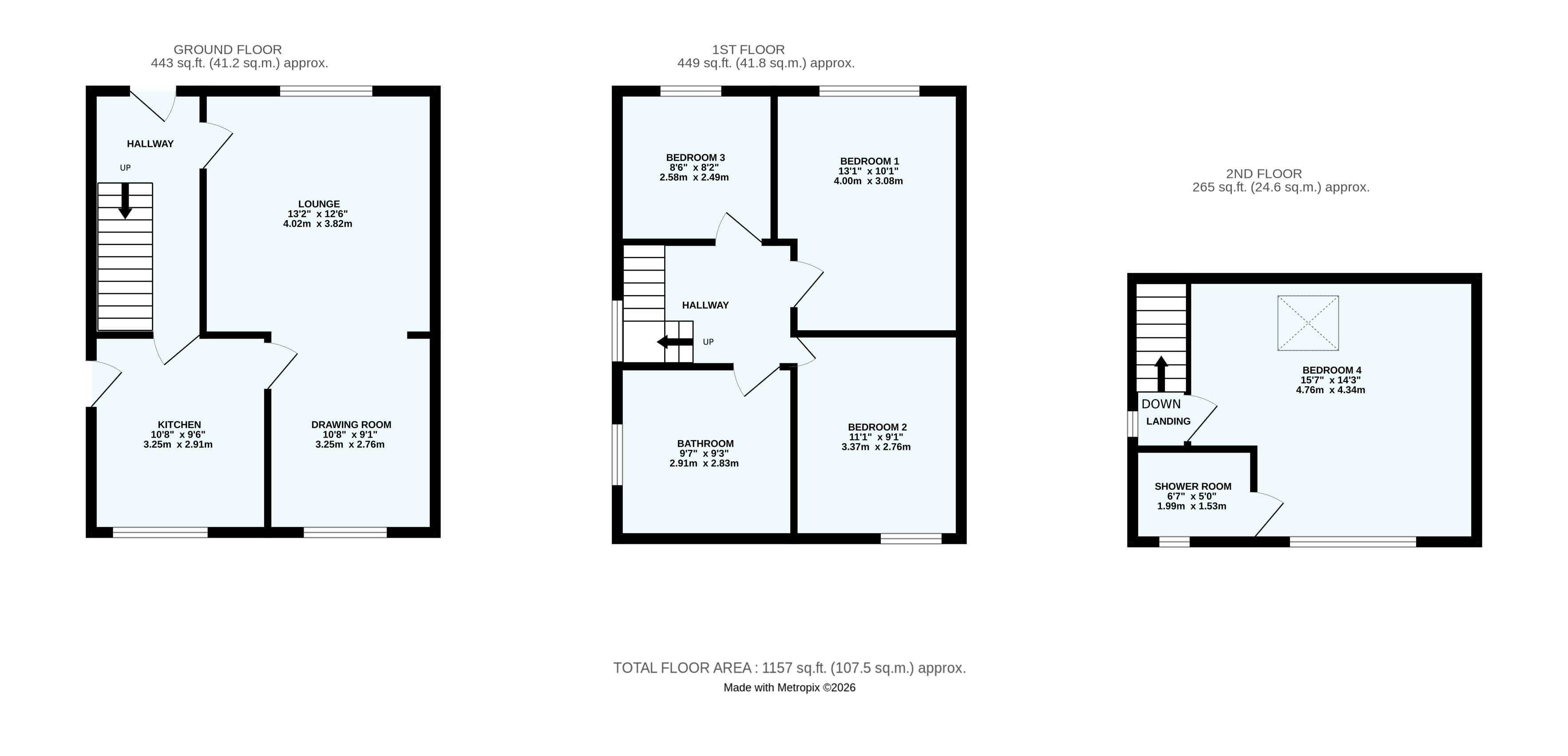 5, Wandle Place, Devon floorplan