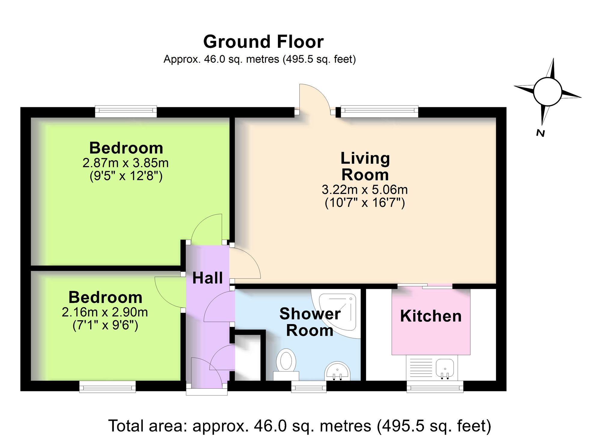 27 Camelot Grove, Kenilworth floorplan