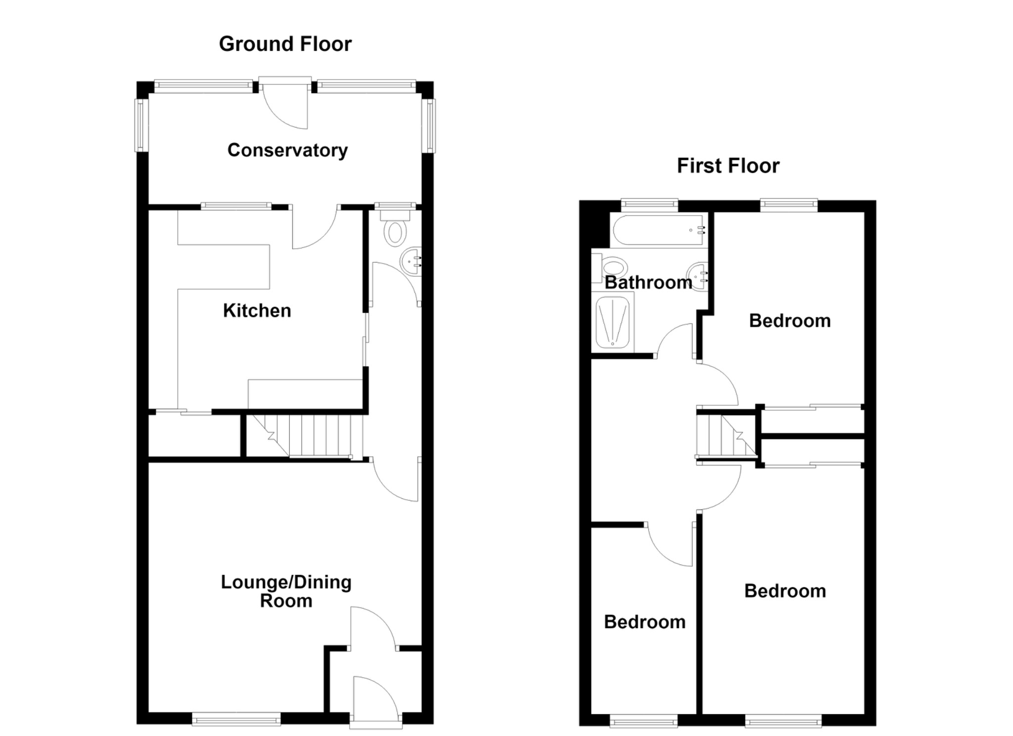 53E Lower Higham Road, Gravesend, Kent floorplan