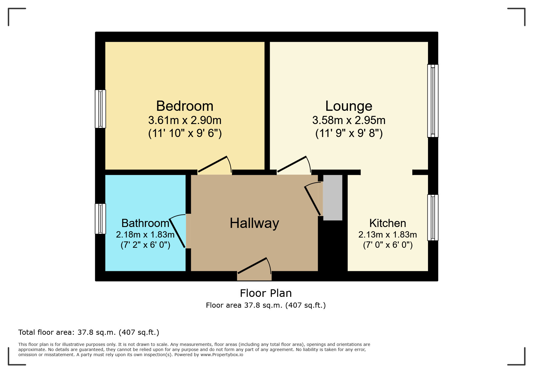 2, Van Dyck House, Van Dyck Road, Colchester floorplan