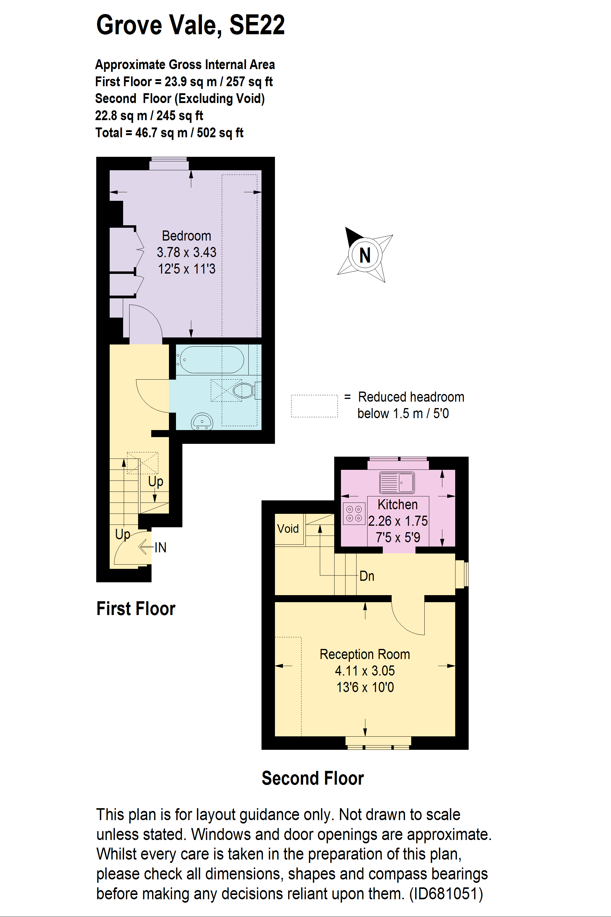 Grove Vale, East Dulwich SE22, 1 bedroom duplex for sale 56147020 PrimeLocation