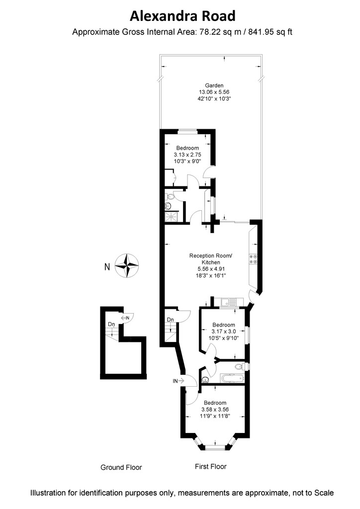 3 Bedrooms Flat to rent in Alexandra Road, London SW19