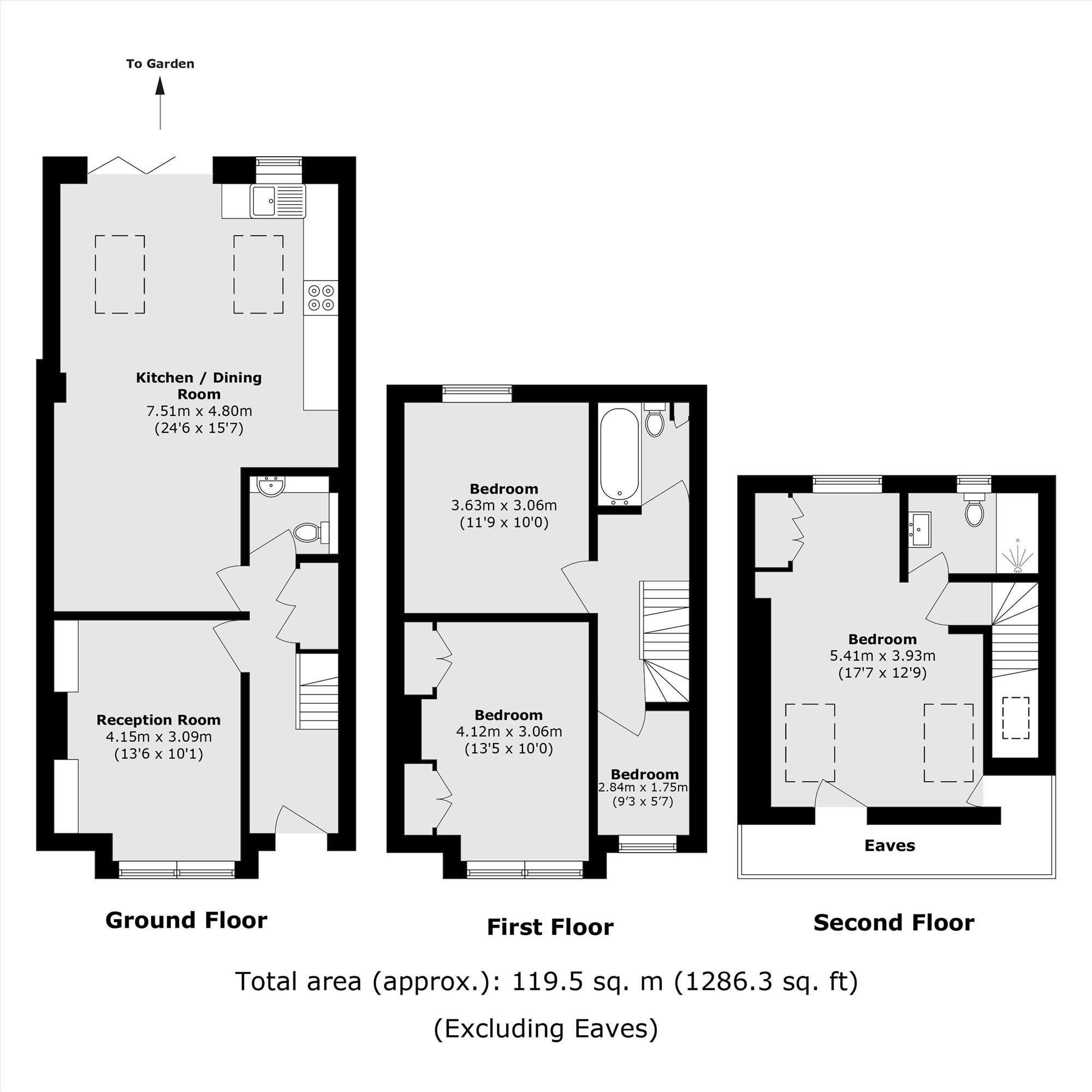 Faraday Road, London floorplan