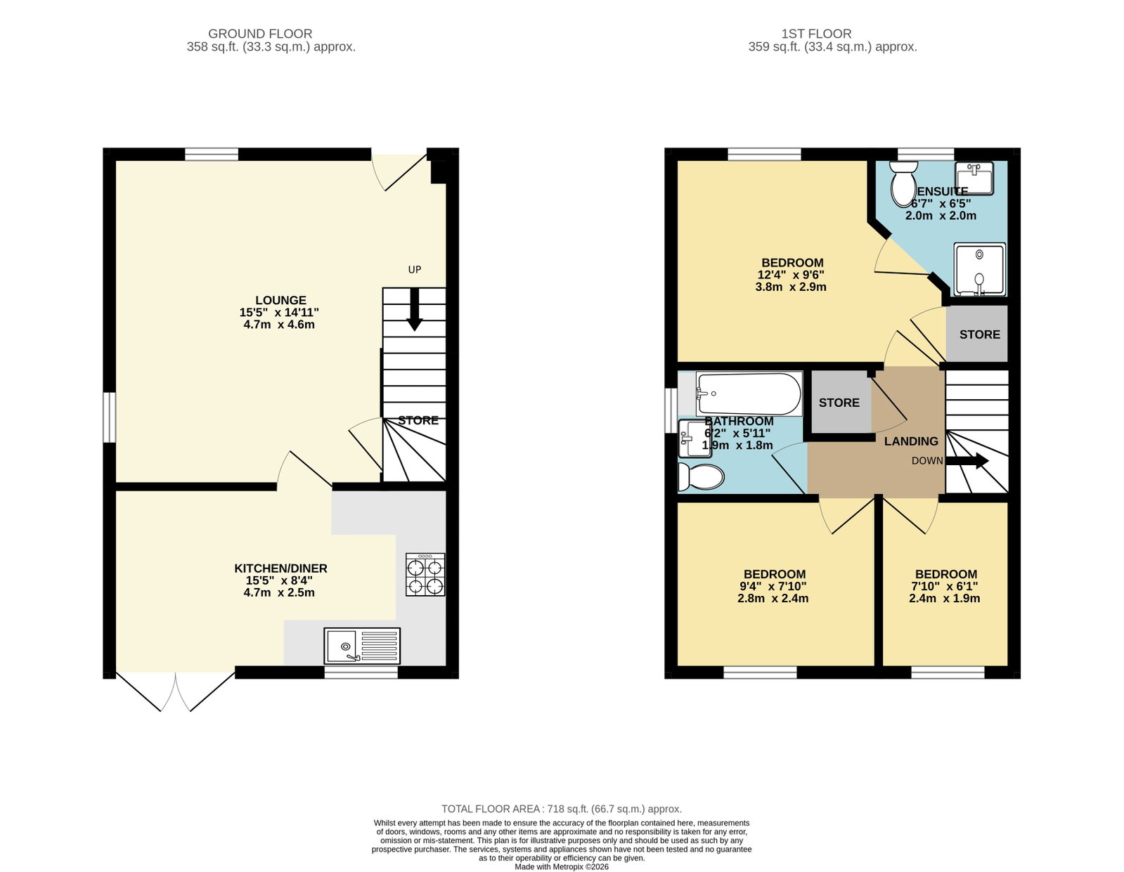 10, Castle Drive, Margate floorplan