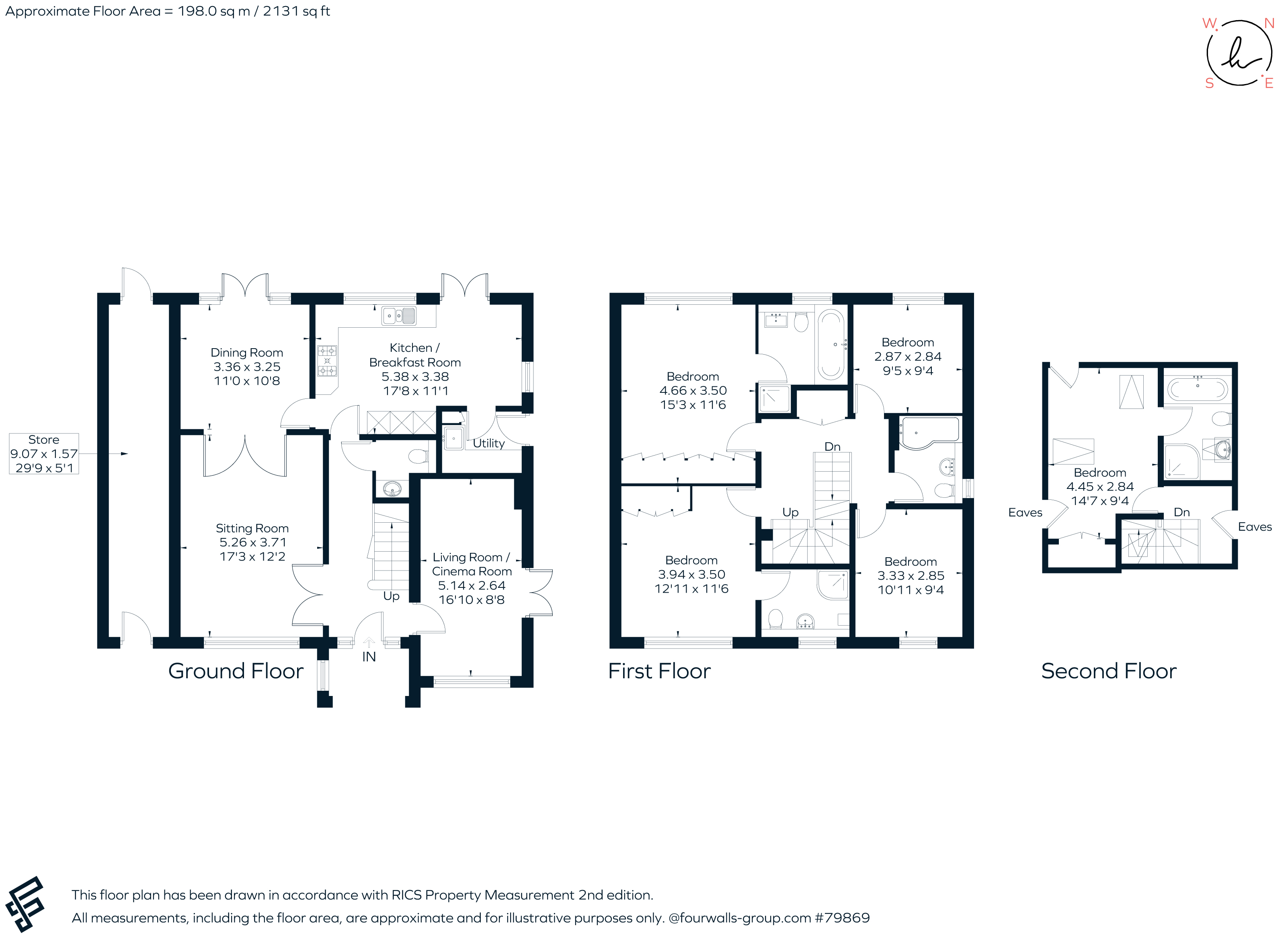 Woodrow, 10A, Foxhill Close, High Wycombe floorplan