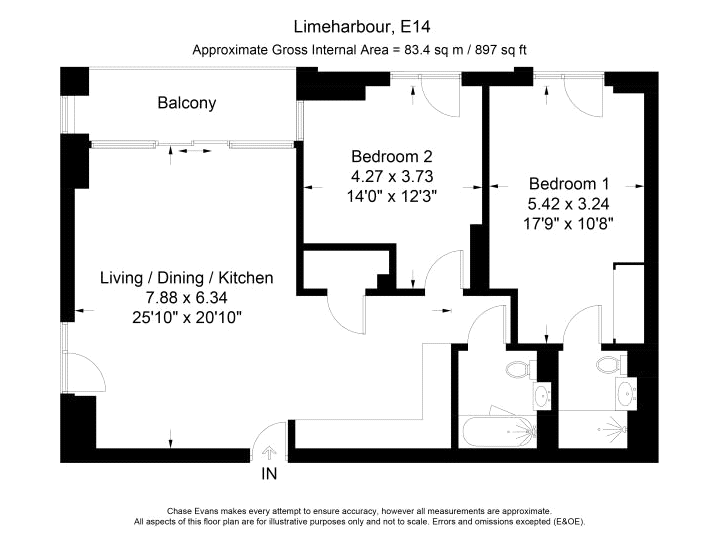 2 Bedrooms  to rent in The Liberty Building, 7 Limeharbour, London E14