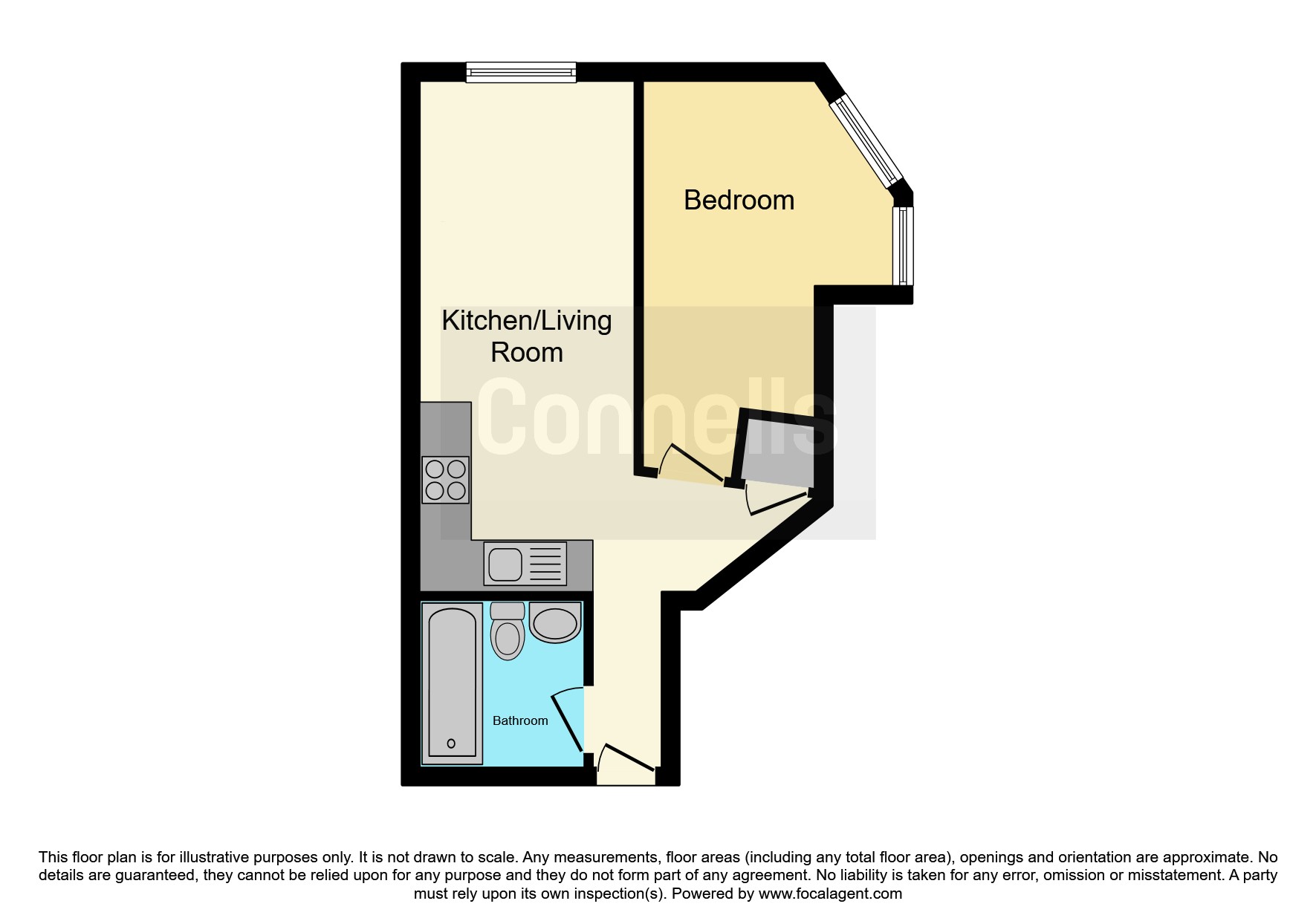 Apartment 902, Metropolitan House, 1, Hagley Road, BIRMINGHAM floorplan