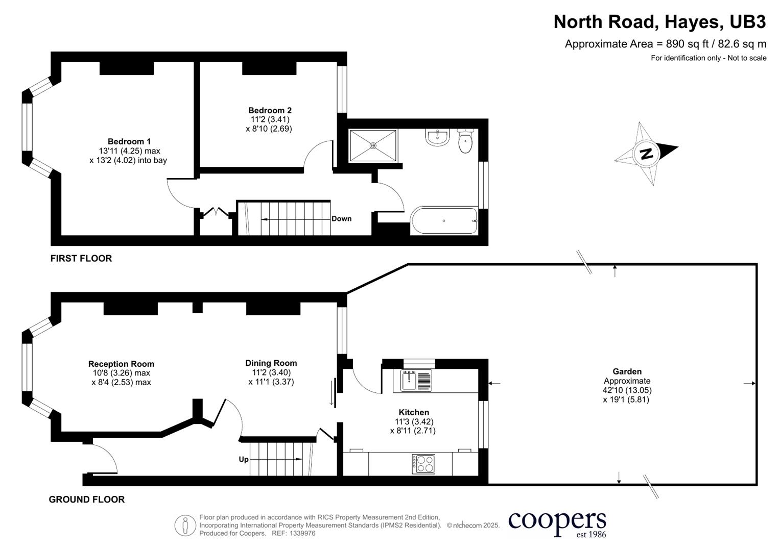 7, North Road, Hayes floorplan