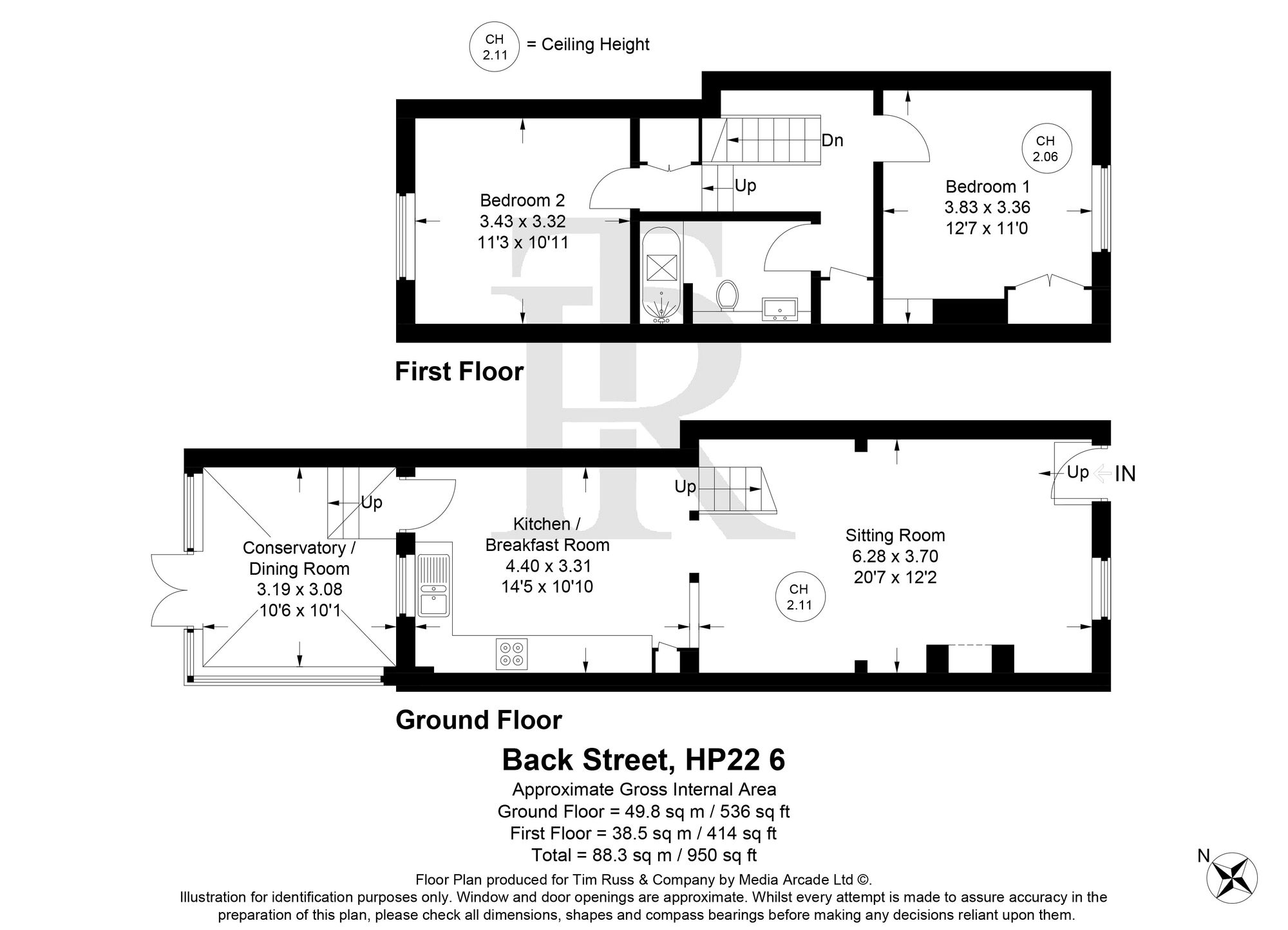 15 Back Street, Aylesbury floorplan