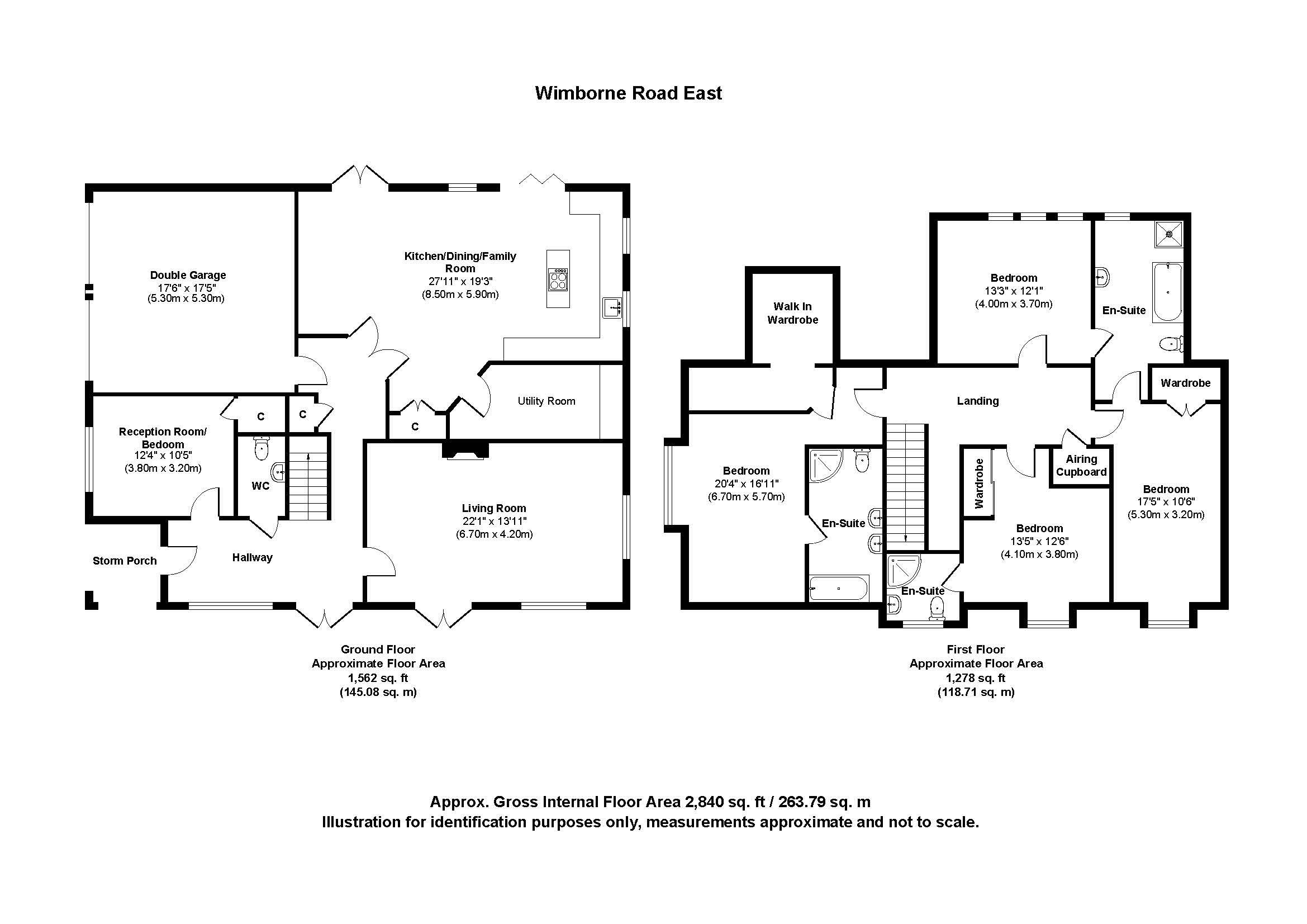 575A,, Wimborne Road East, Dorset floorplan