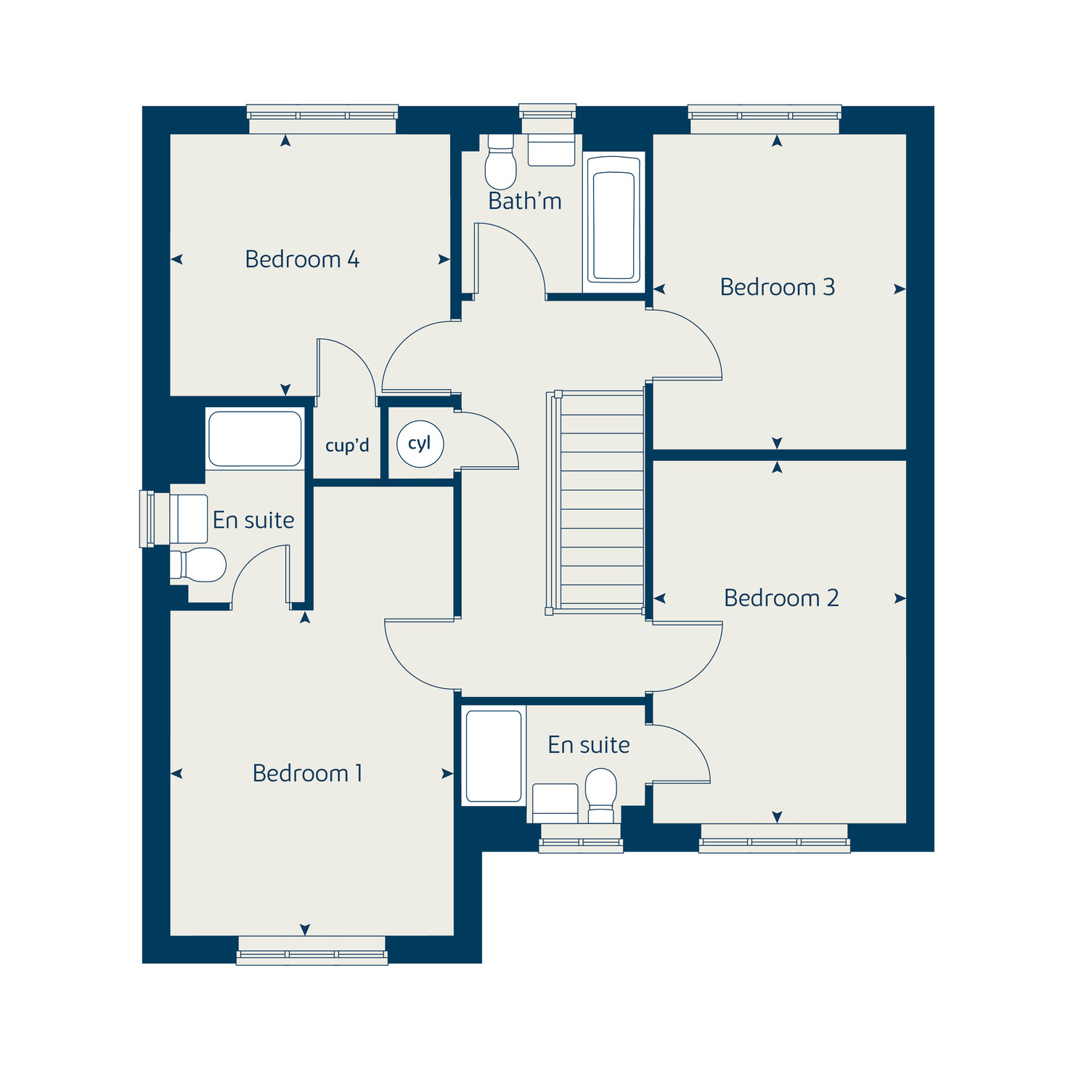 45, School Lane, Rowlands Gill floorplan