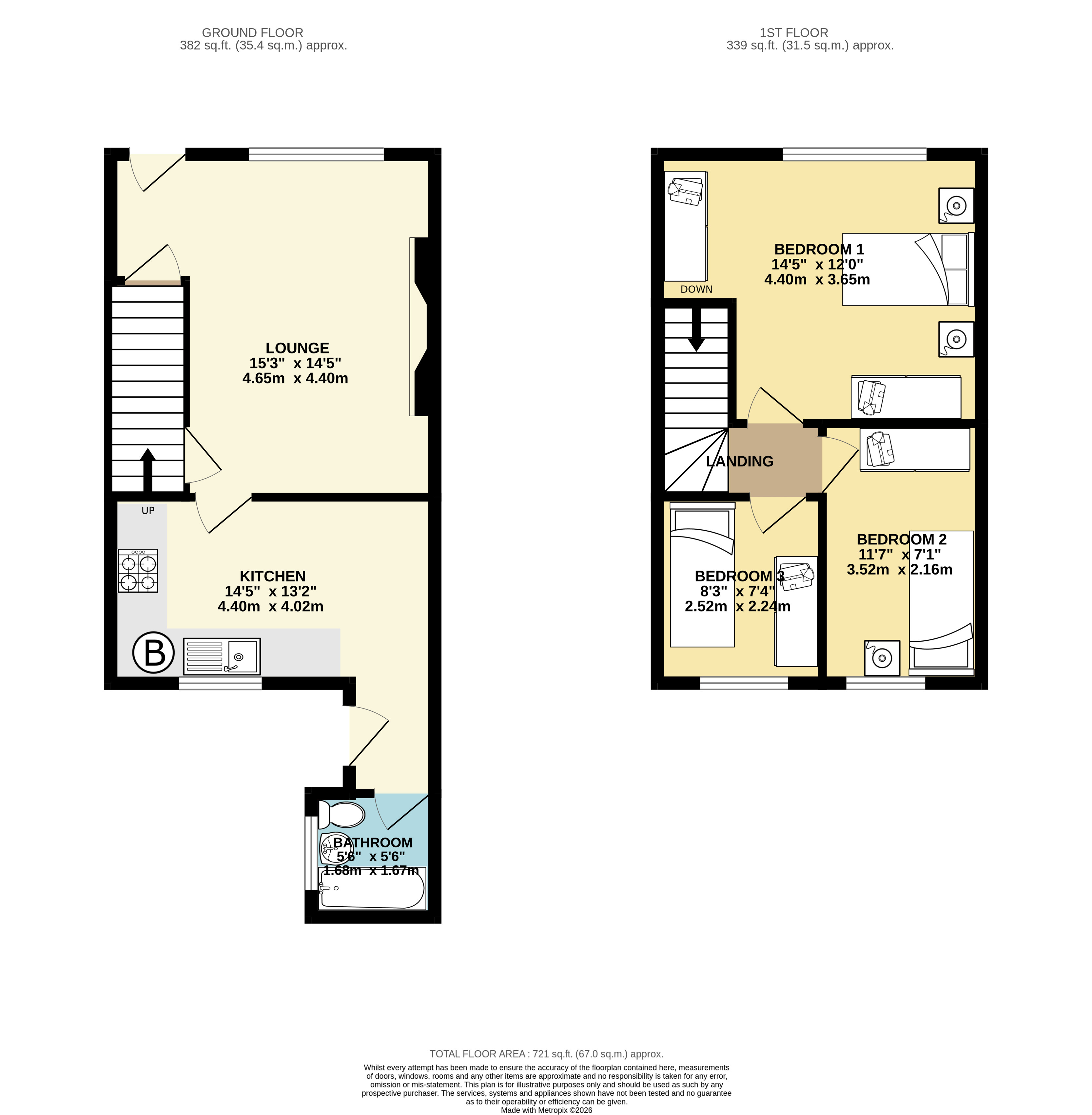 25, Dearne Street, Barnsley floorplan