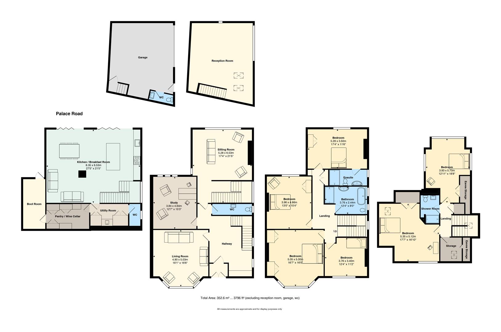 20, Palace Road, Cardiff floorplan