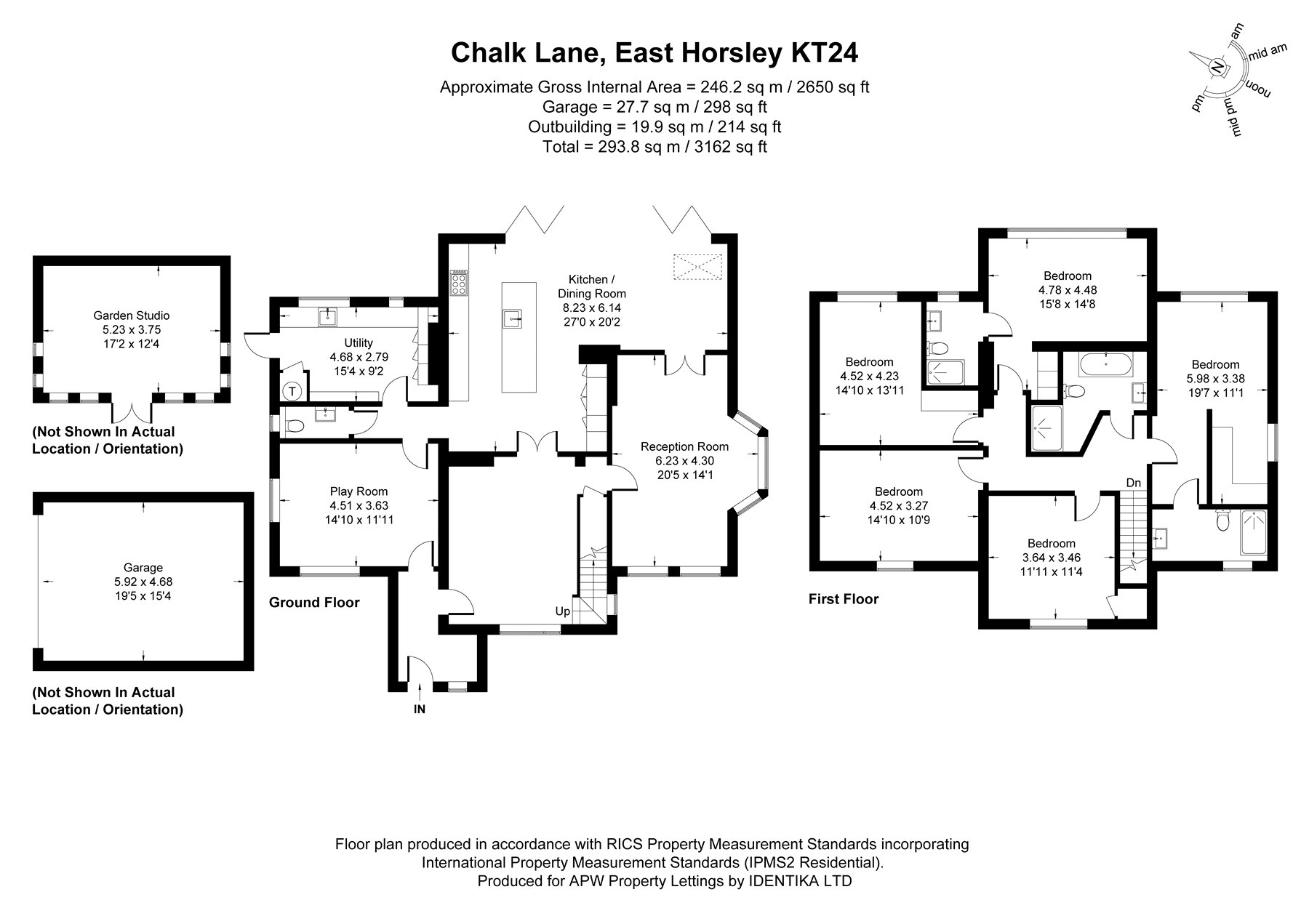 Chalk Lane, Leatherhead floorplan