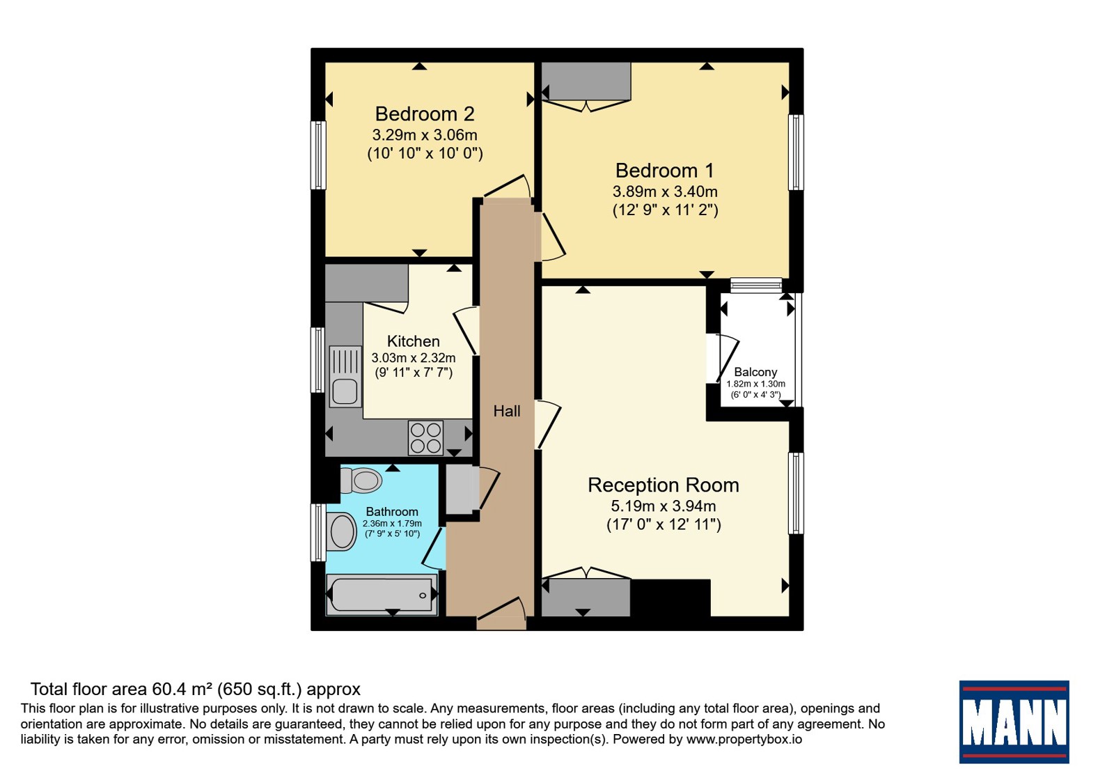 Flat 4 Cantwell House,, Cantwell Road, London floorplan