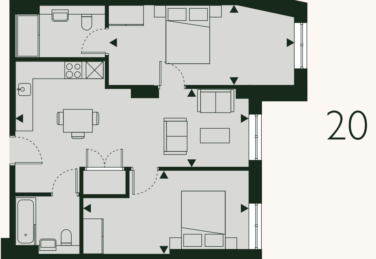 Talbot Road, Talbot Road, Old Trafford floorplan
