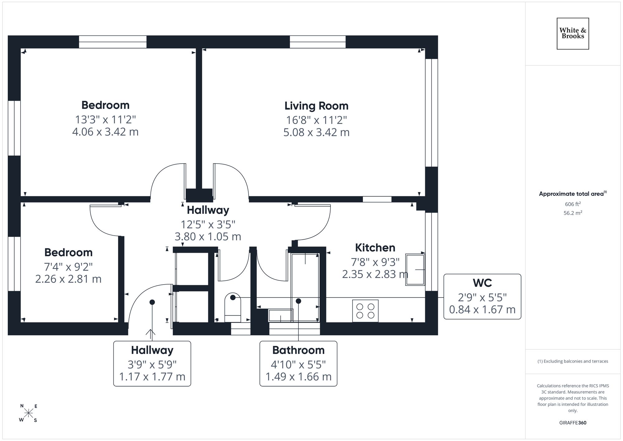 6 Cranford Gardens, Bognor Regis floorplan