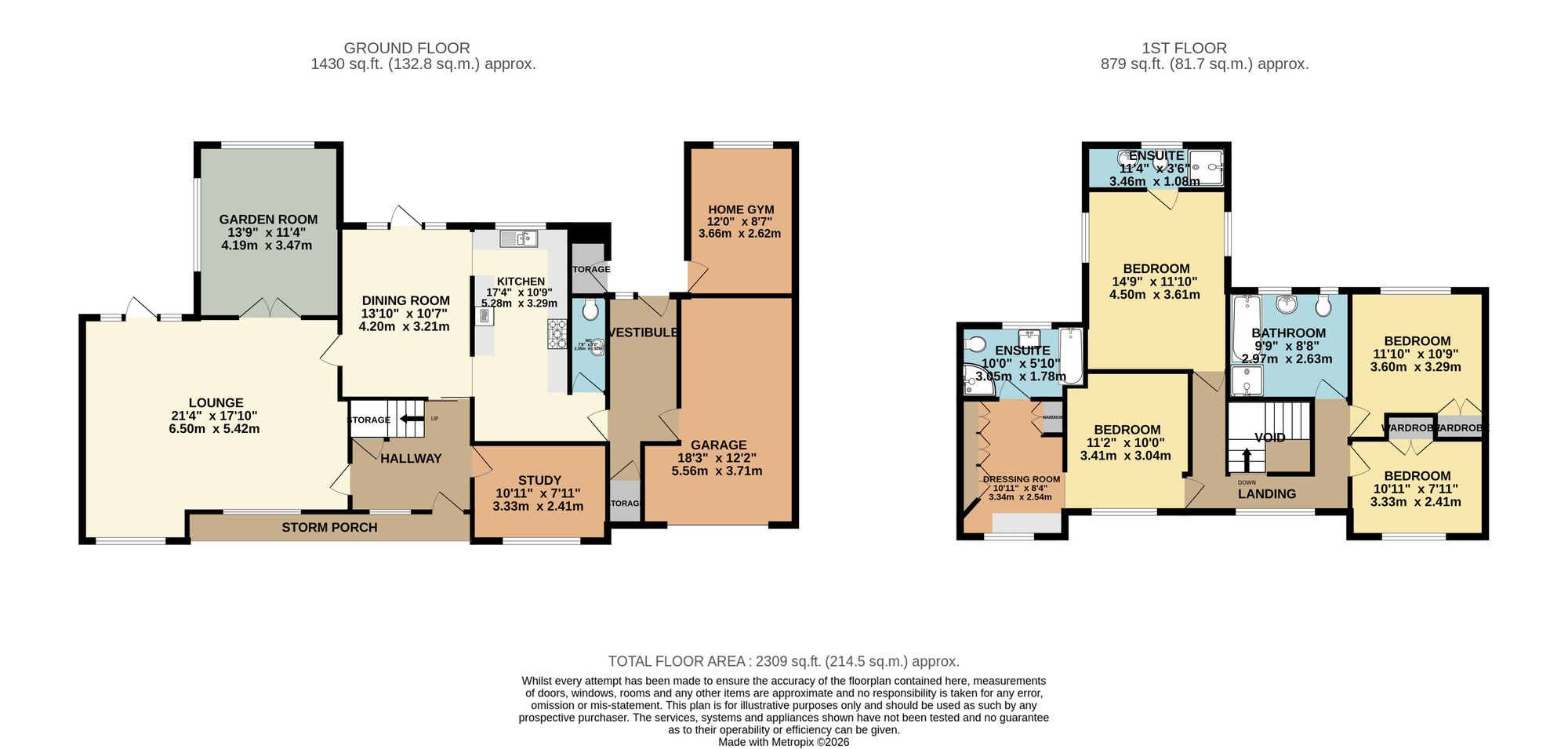 14 Claremont Road, Warrington floorplan