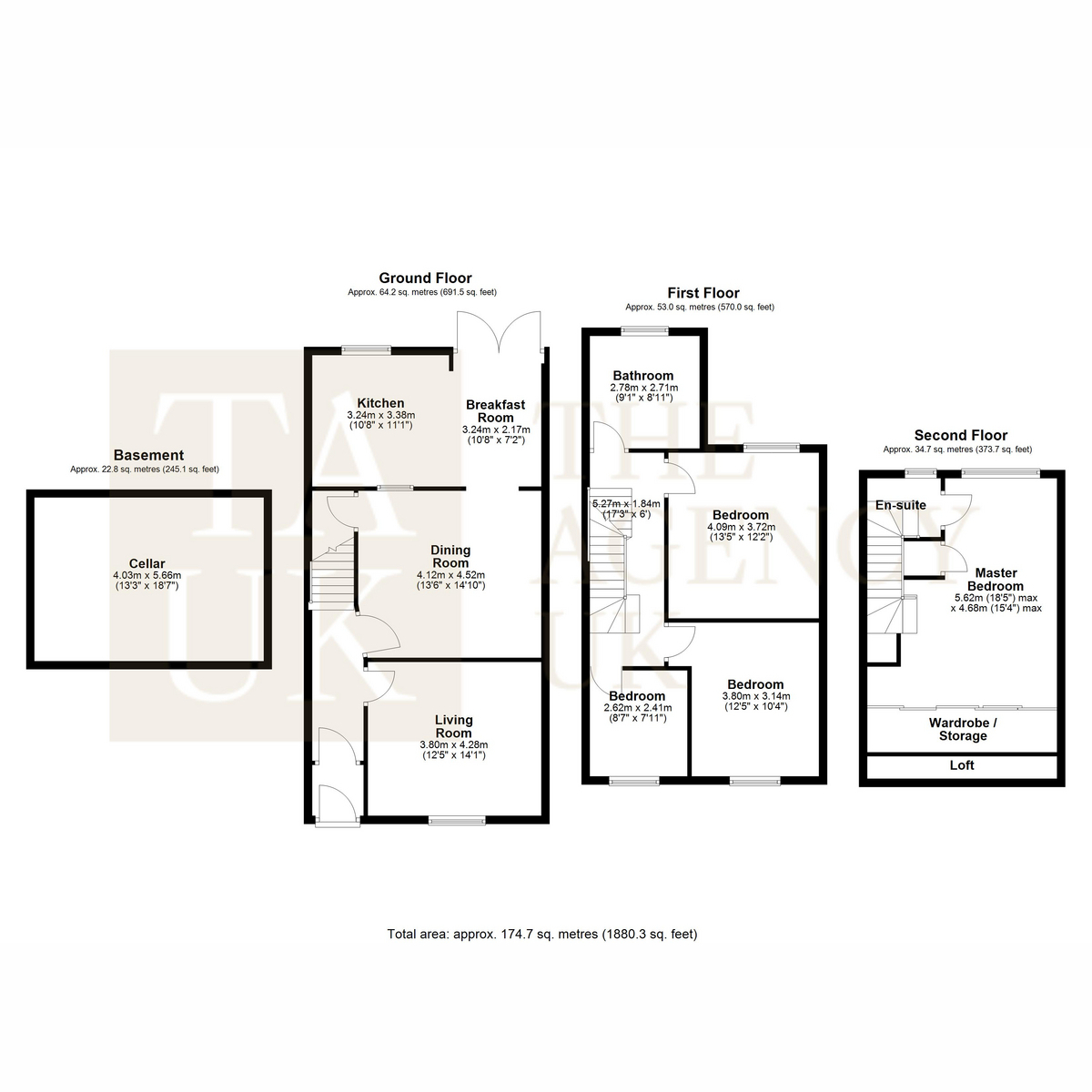 67, Compstall Road, Marple Bridge floorplan