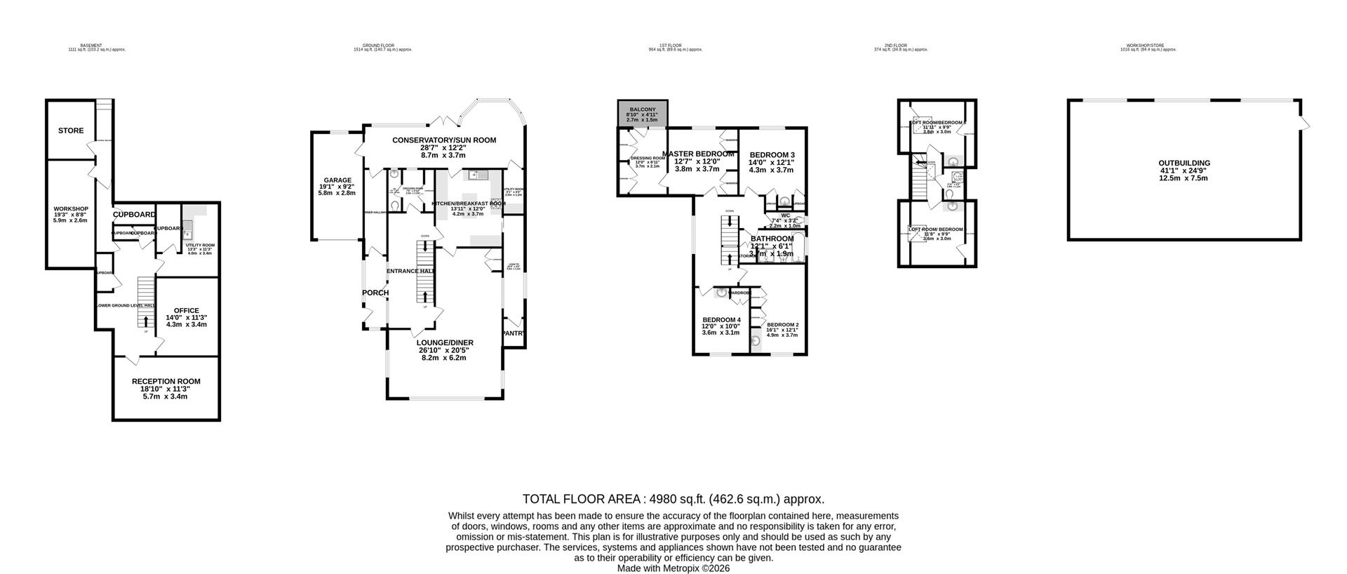 12, Roman Close, Weymouth floorplan