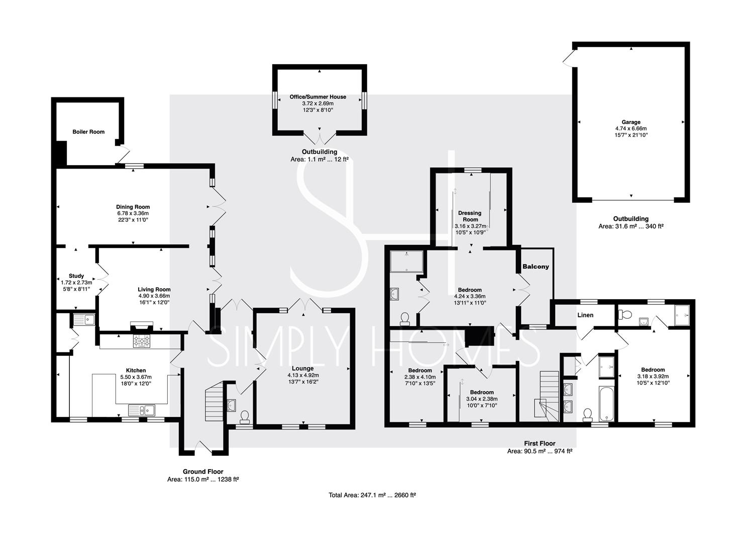 105, Newgate Street Village, Hertford floorplan